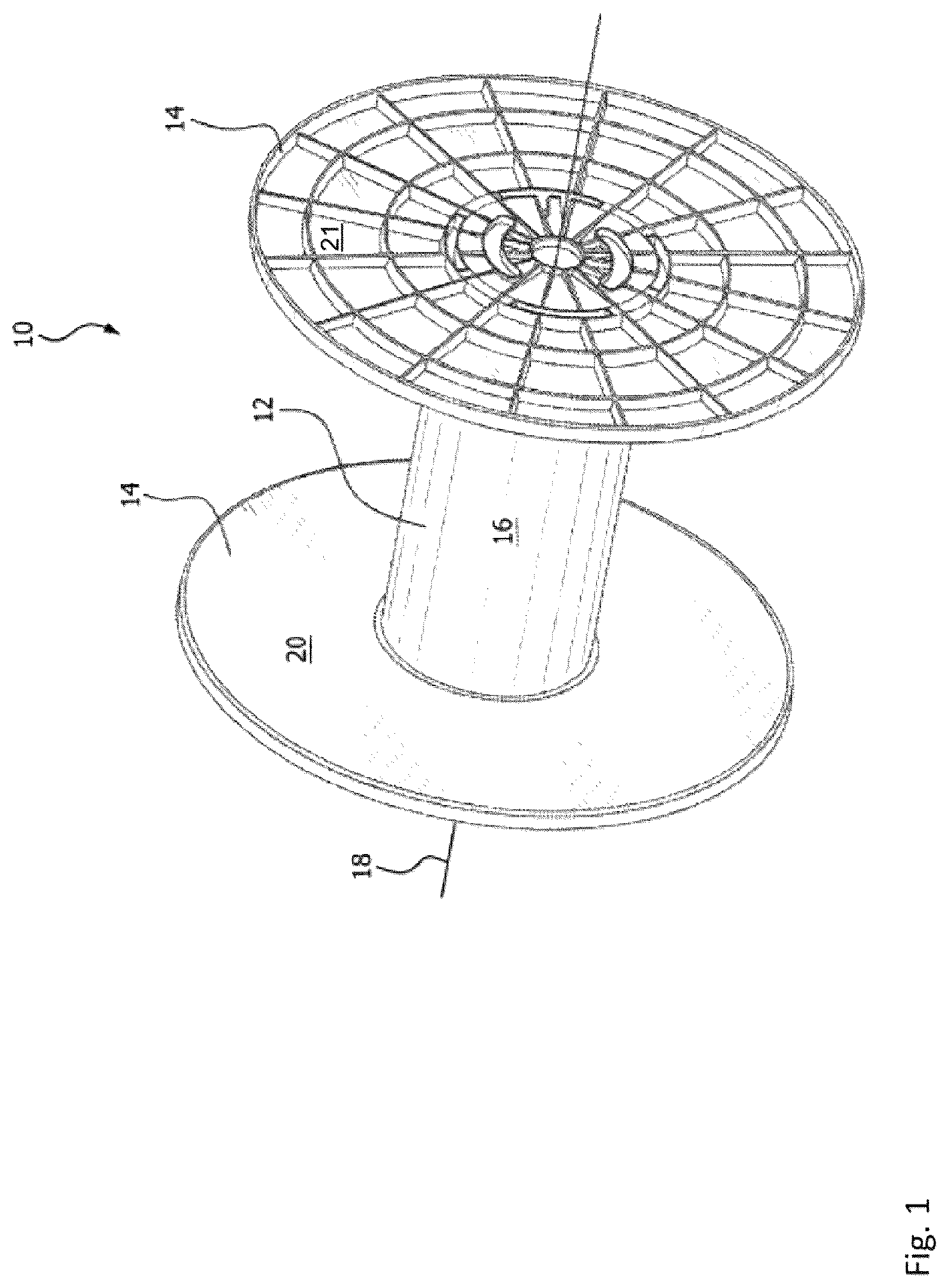 Patent US12479689 — Sliding lock for break-down spool — Figure 1