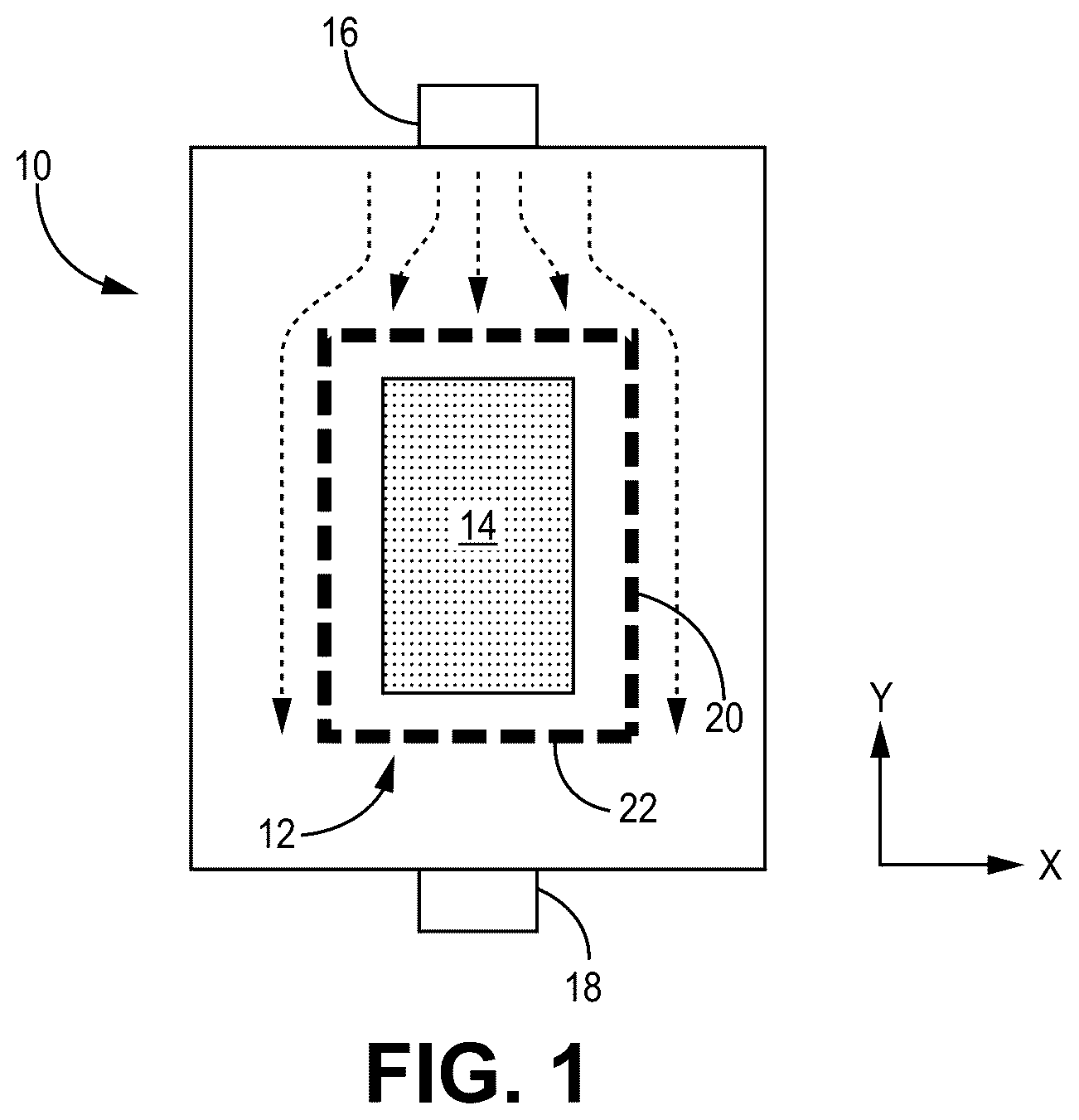 Patent US12479775 — Chemical vapor infiltration tooling for optimizing infiltration in ceramic matrix composites — Figure 1