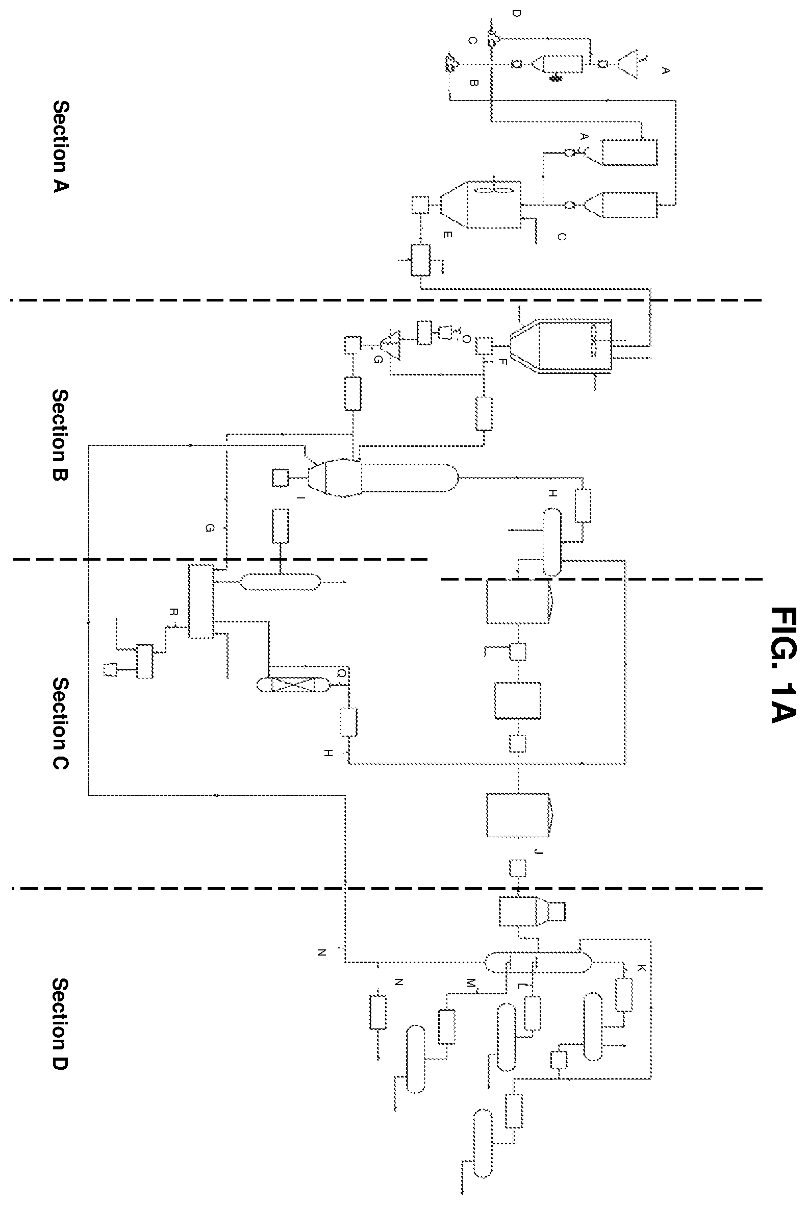 Patent US12480057 — Enhanced distillate oil recovery from thermal processing and catalytic cracking of biomass slurry — Figure 1