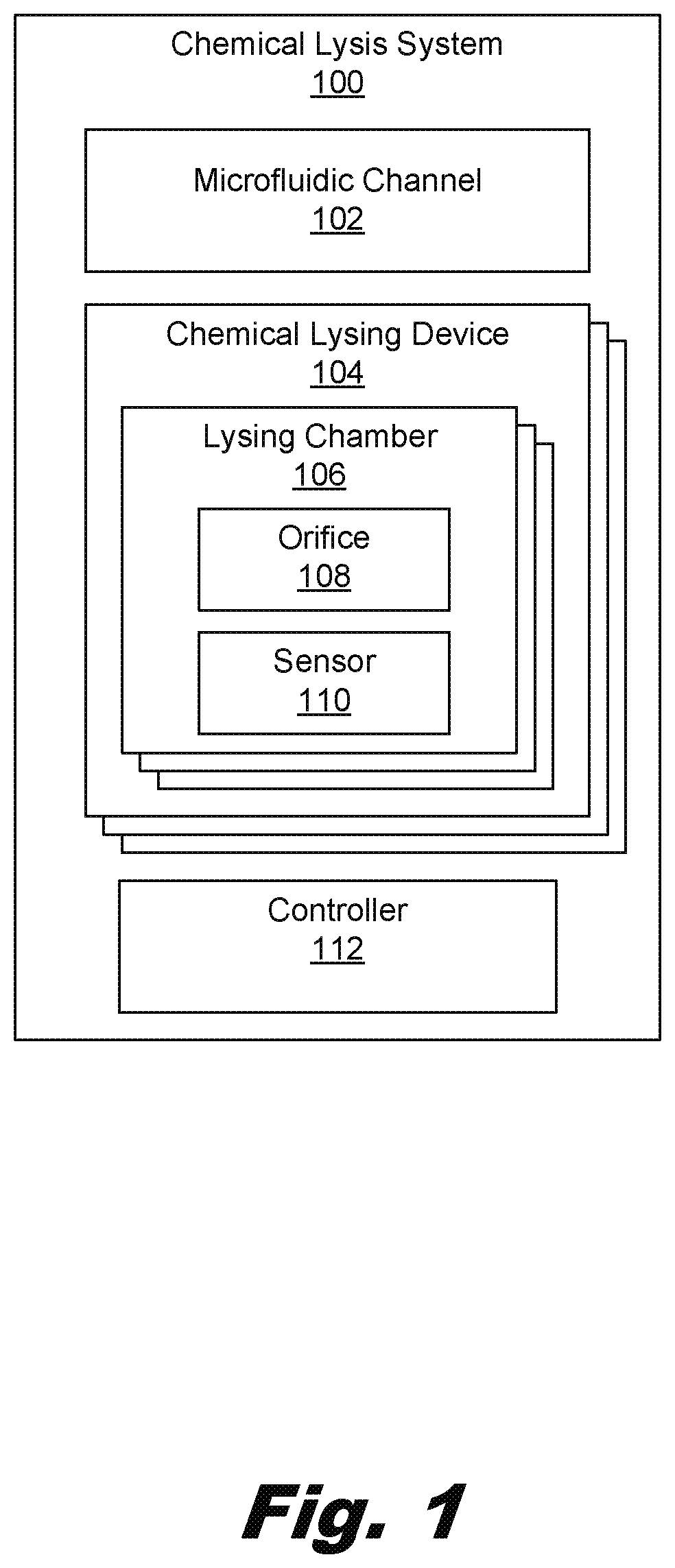 Patent US12480086 — Chemical lysis systems — Figure 1