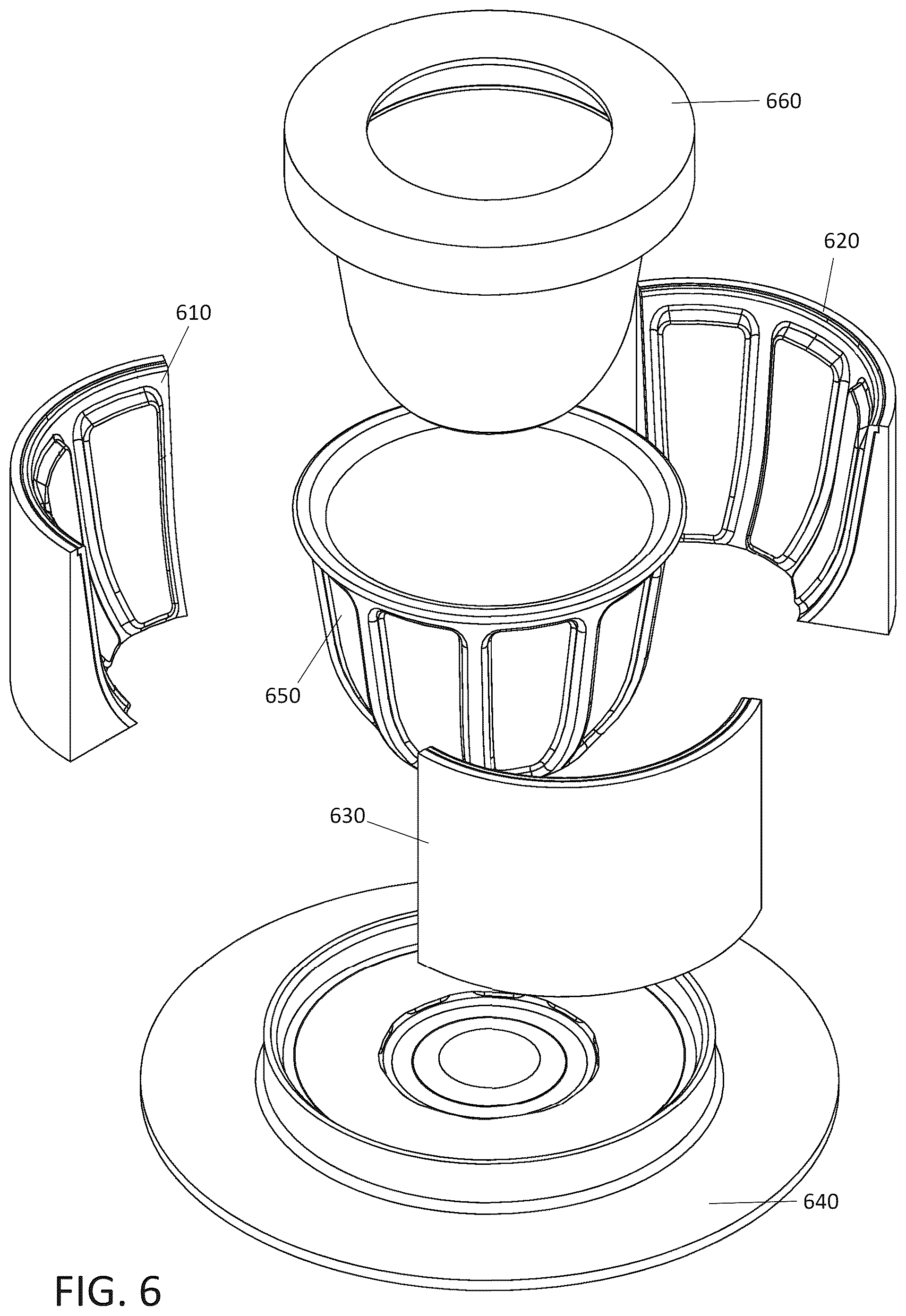 Patent US12480257 Figure 10 – 3D printed tooling for pulp molding process