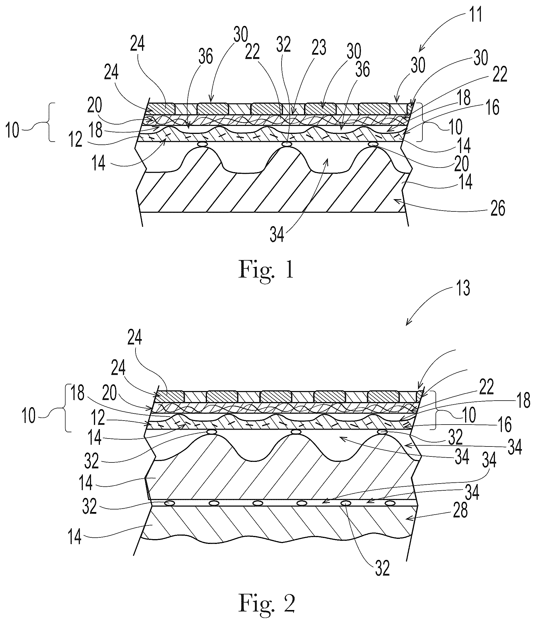 Patent US12480258 — Layered fibrous structures — Figure 1