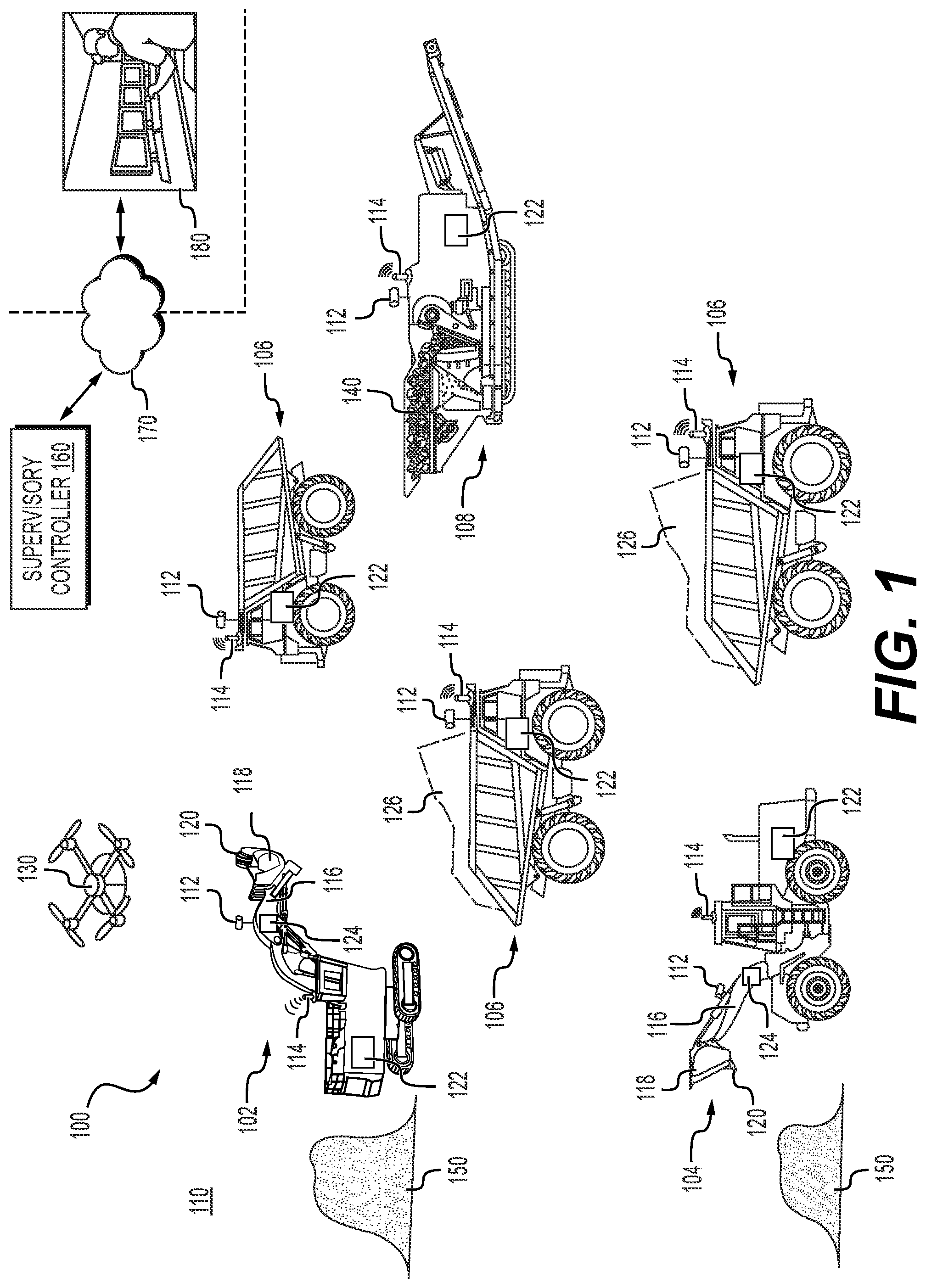 Patent US12480287 — Systems and methods for identifying and locating missing or damaged ground-engaging tools — Figure 1