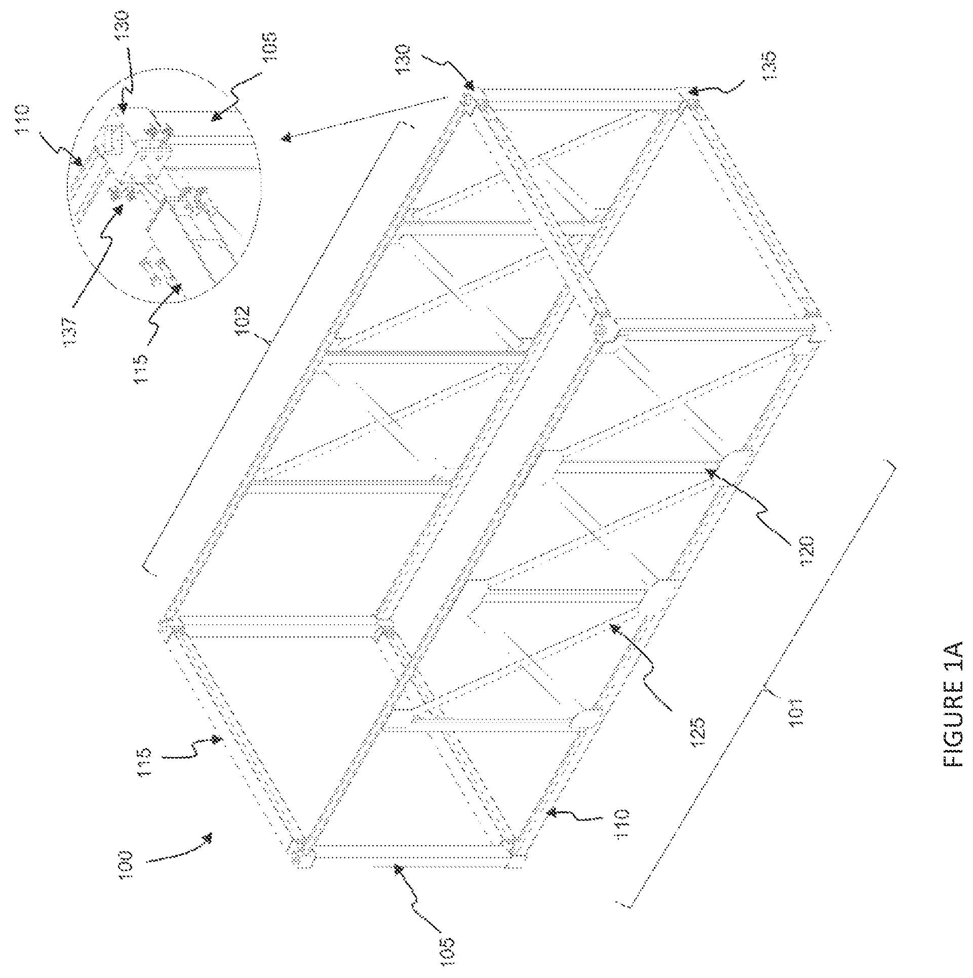 Patent US12480302 — Connection node for modular building structures — Figure 1