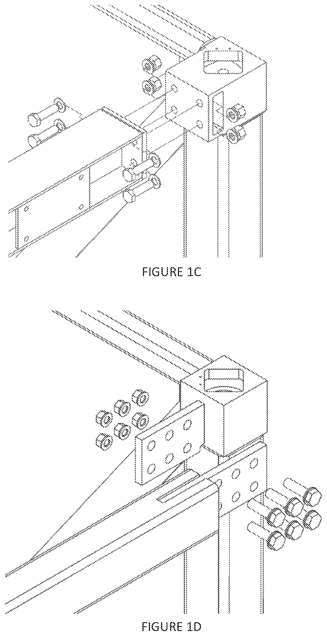 Patent US12480302 Figure 3 – Connection node for modular building structures