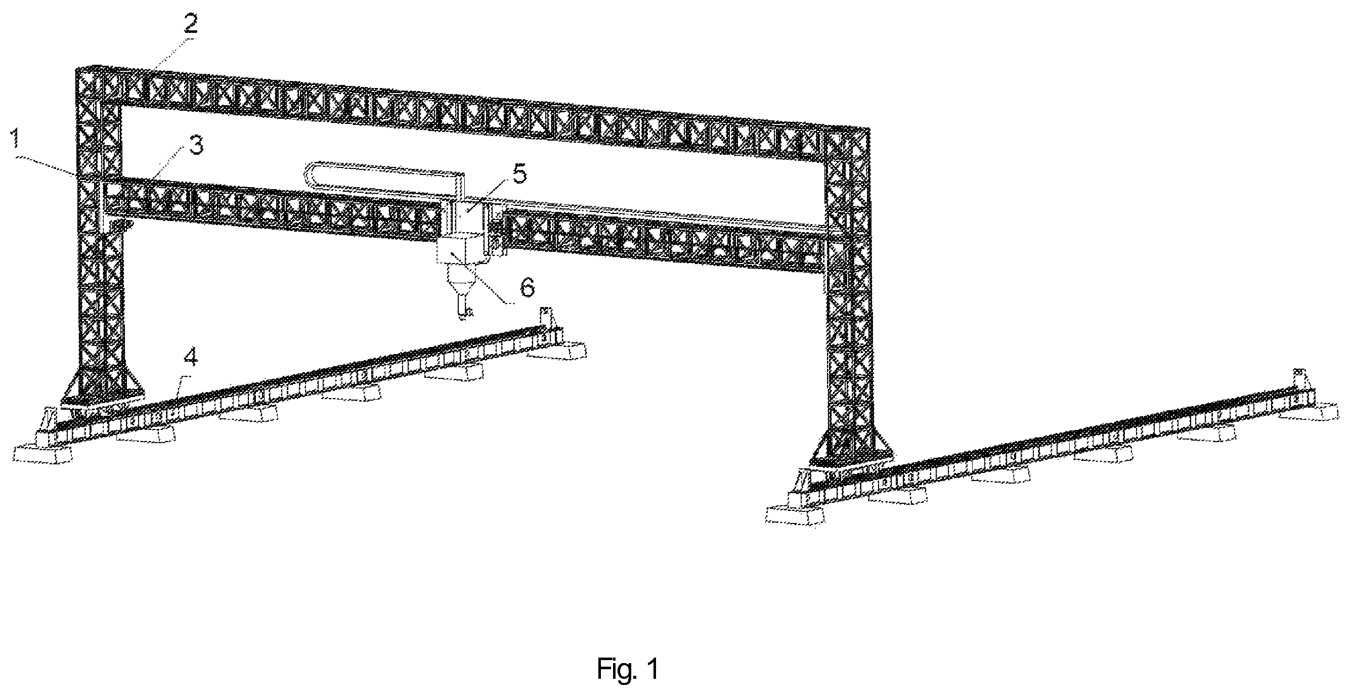 Patent US12480318 — Gantry-type 3D printer — Figure 1