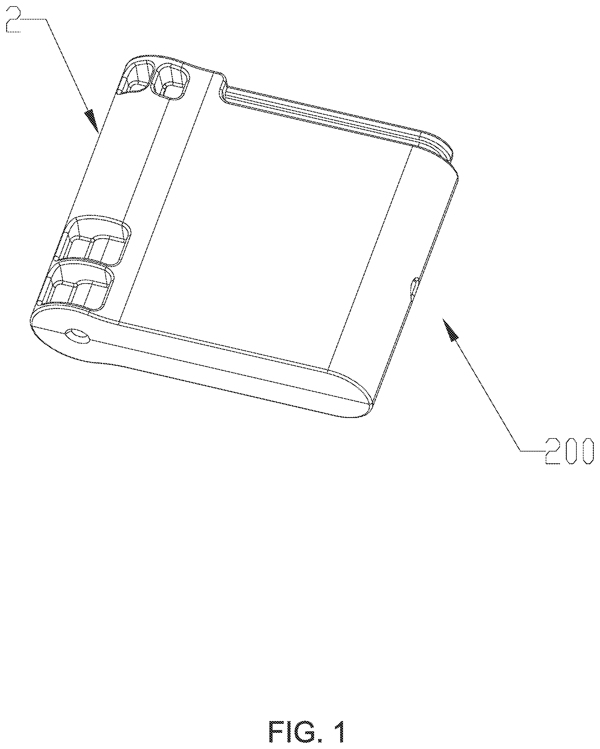 Patent US12480340 — Locator for cable lock — Figure 1