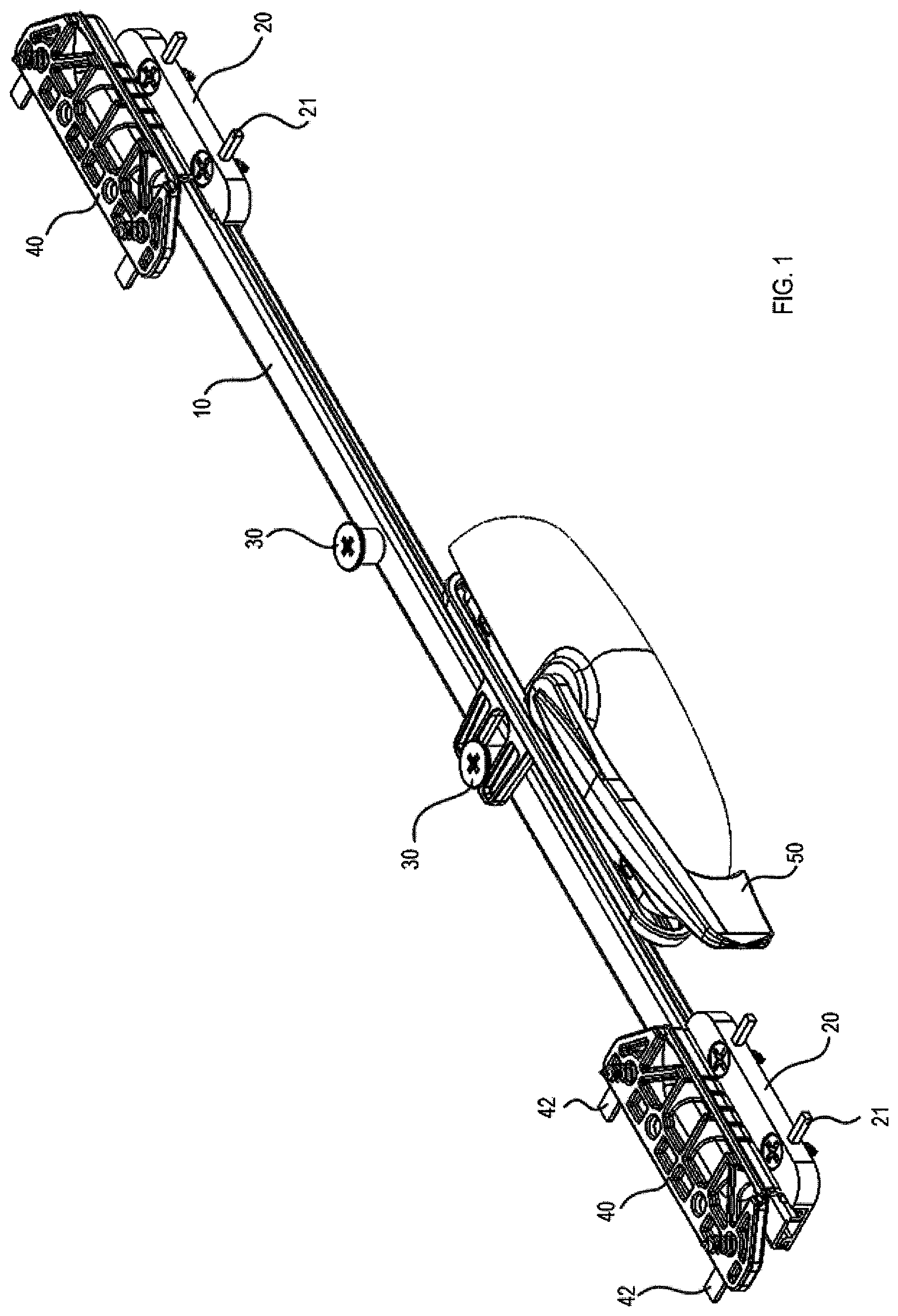 Patent US12480343 — Casement window lock bar — Figure 1
