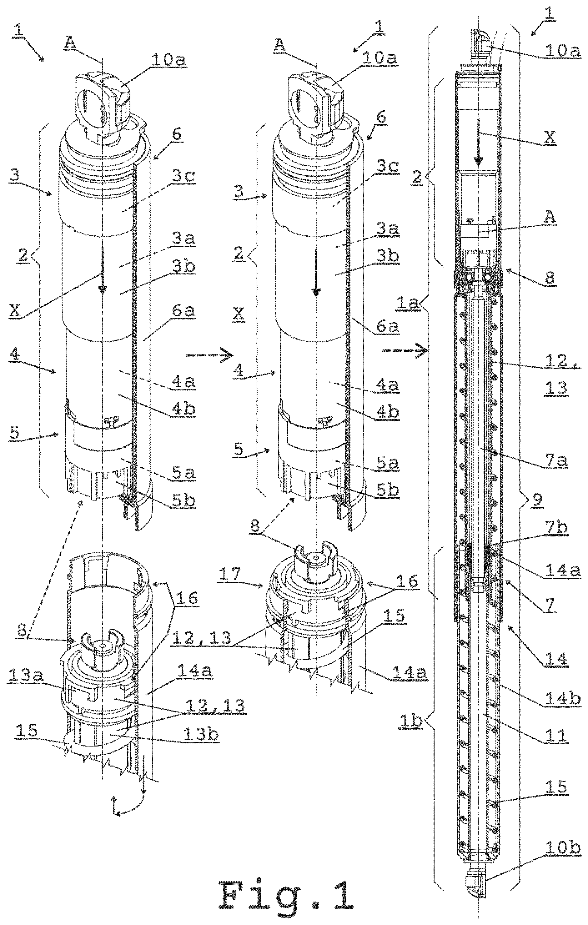 Patent US12480351 — Spindle drive for a closure element of a motor vehicle — Figure 1