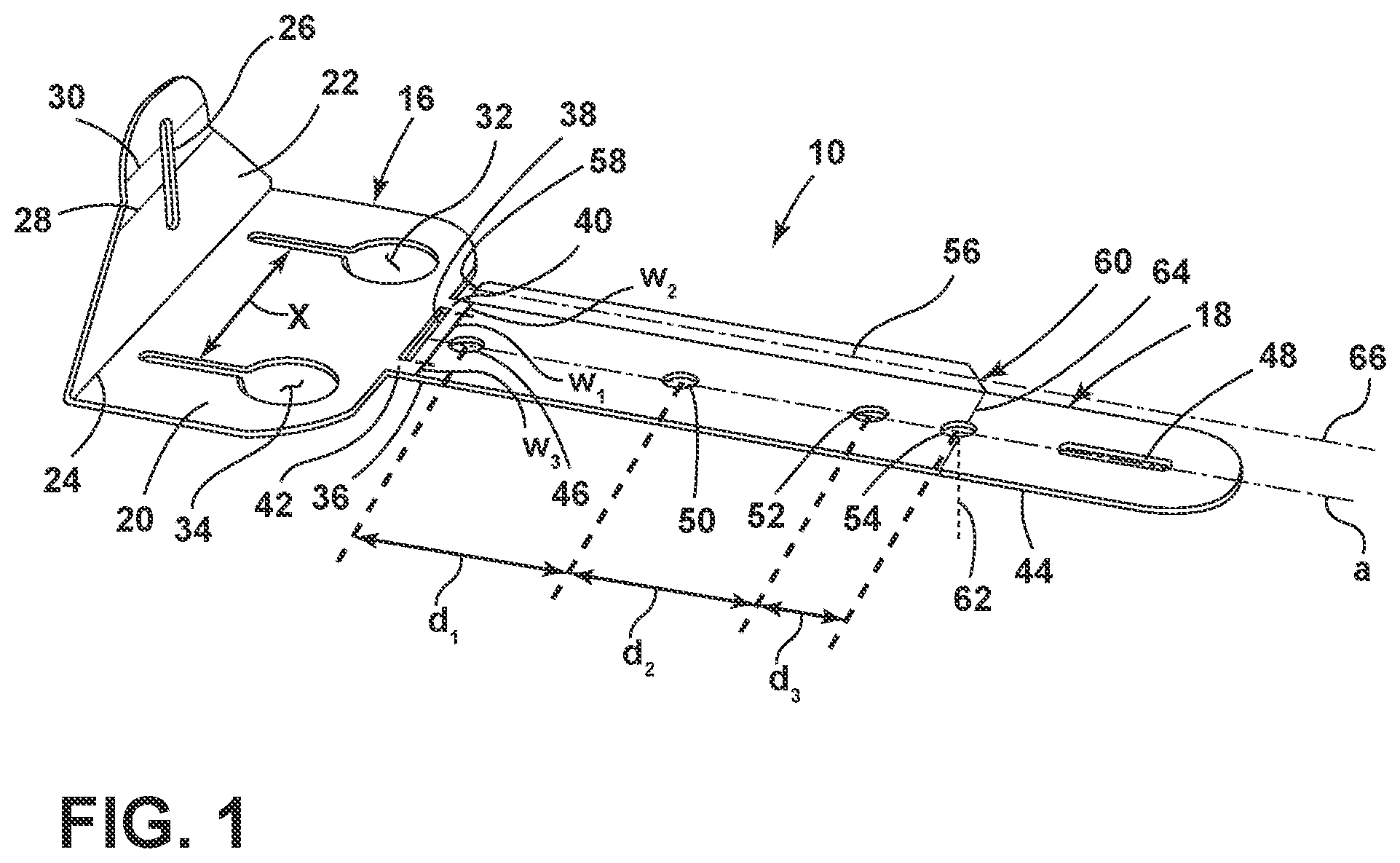 Patent US12480354 — Mounting hardware assembly — Figure 1