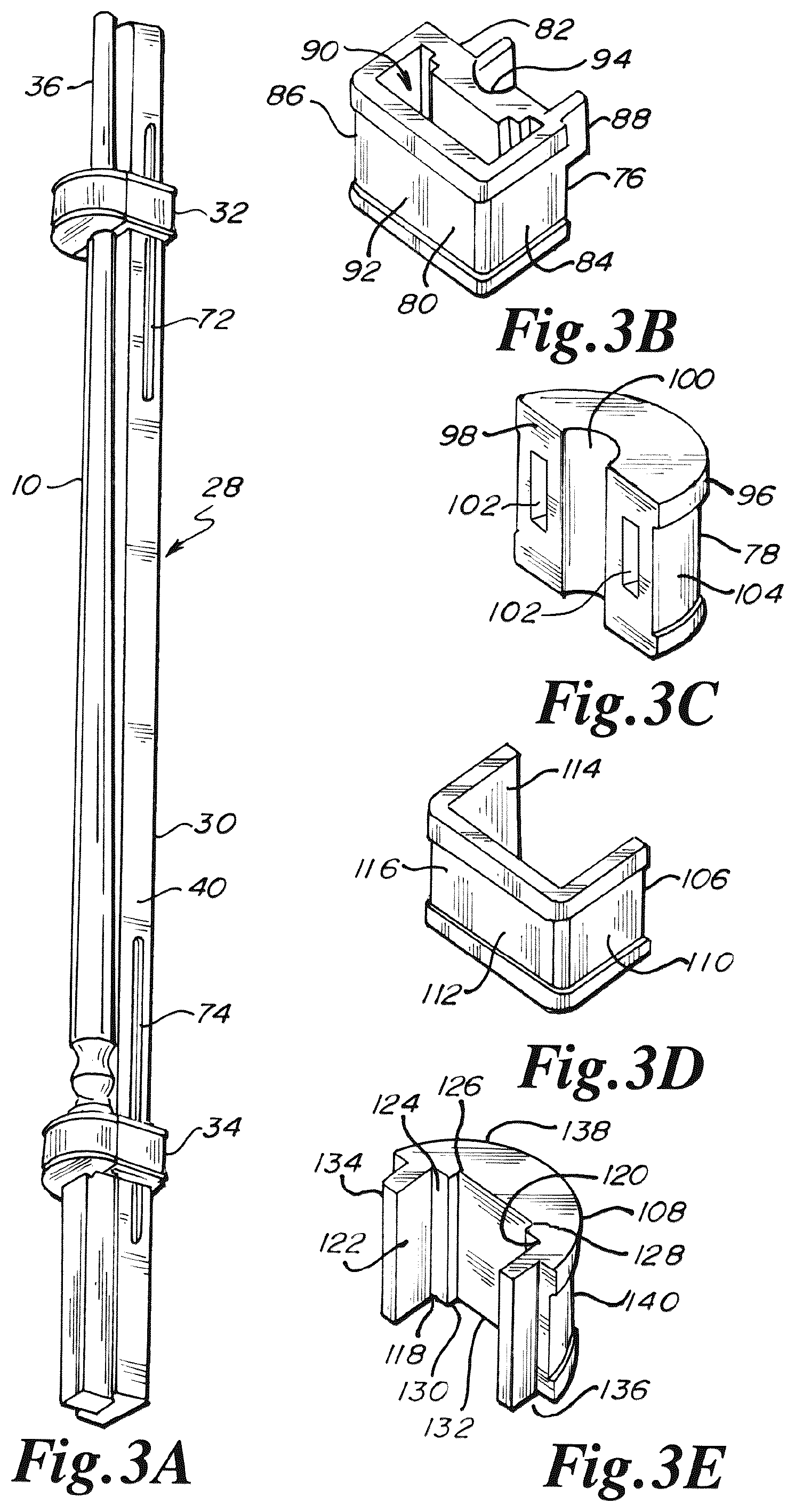 Patent US12480358 Figure 3 – Gate having four pins and stairway post adapter