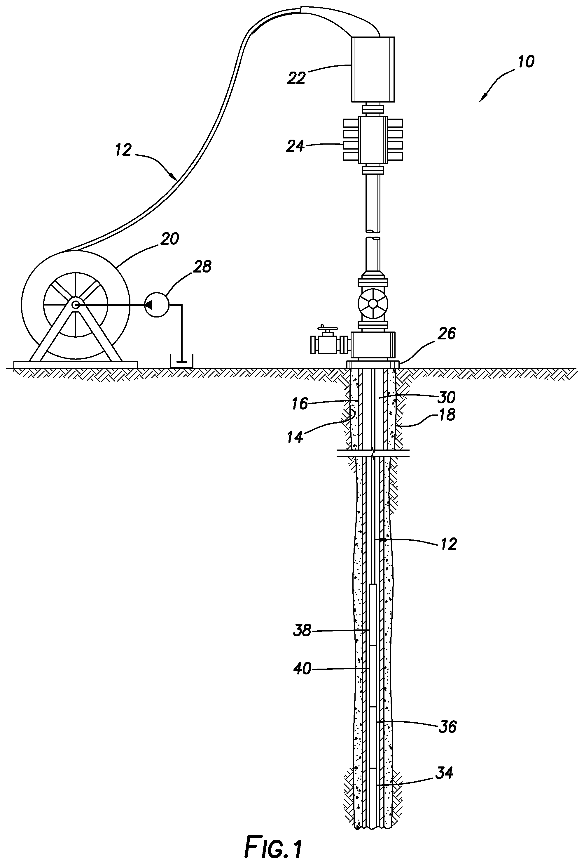 Patent US12480363 — Rotational speed reduction in downhole tool assemblies — Figure 1