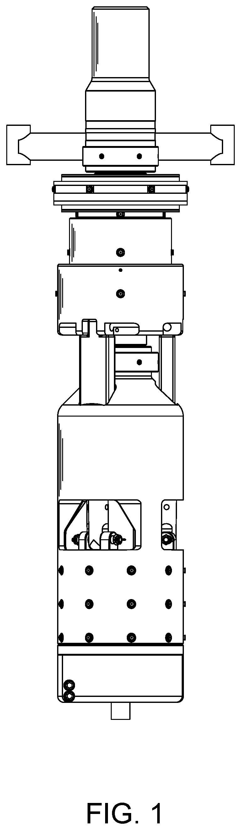 Patent US12480368 Figure 1 – Mechanically actuated tubular drilling, reaming and running tool with slip set control