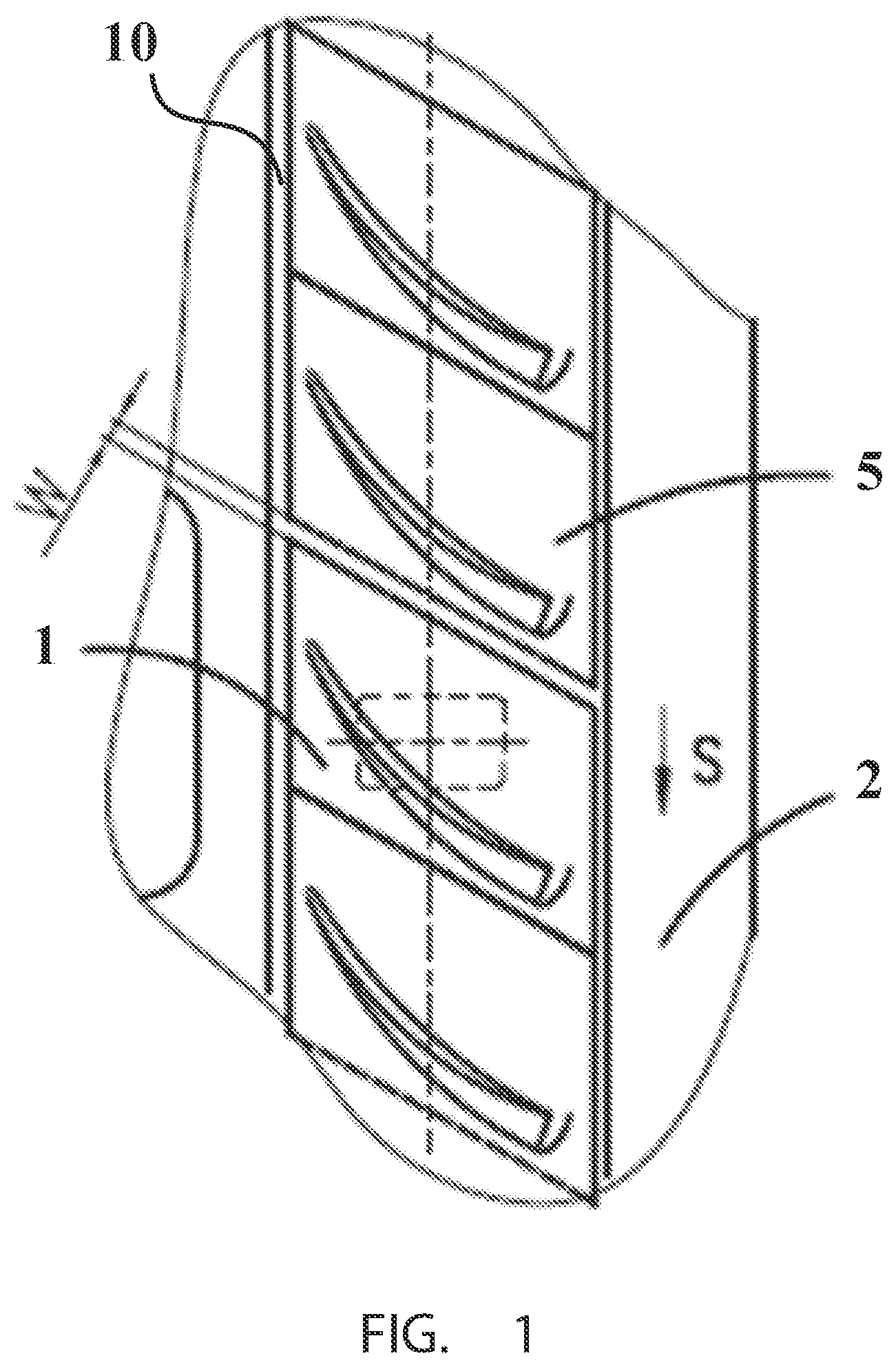 Patent US12480409 — Blade platform, blade ring, impeller disk and gas turbine engine — Figure 1
