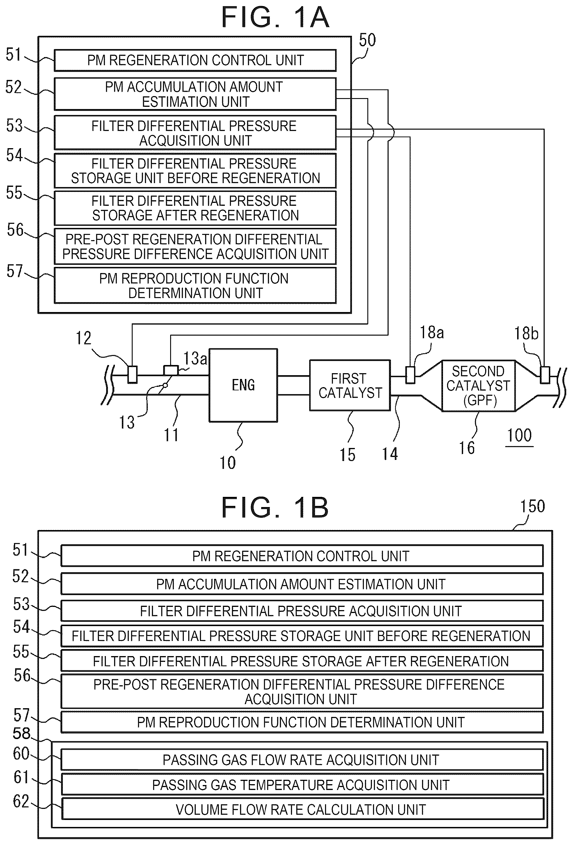 Patent US12480434 Figure 1 – Control device for internal combustion engine