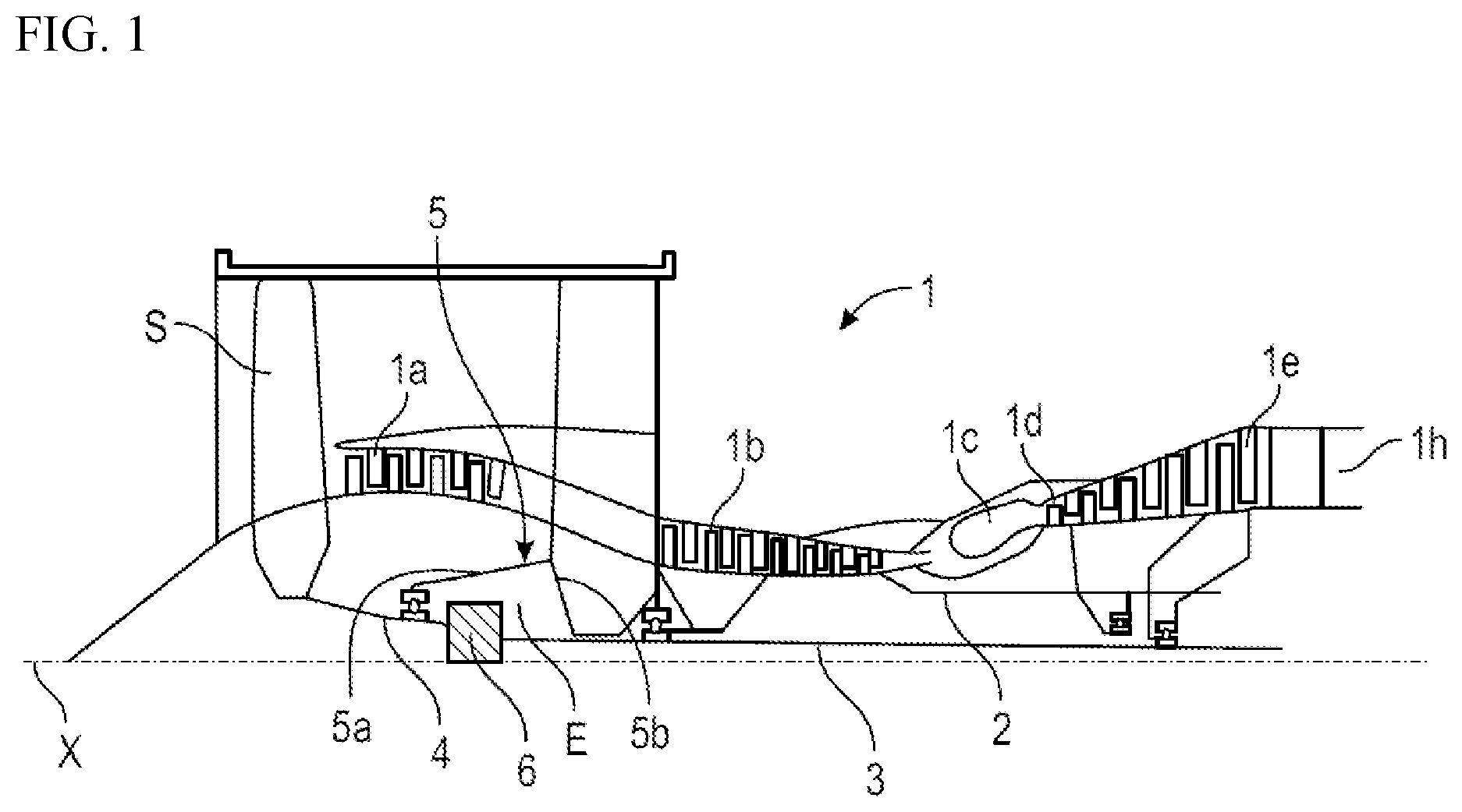Patent US12480451 — Mechanical reducer for an aircraft turbomachine — Figure 1