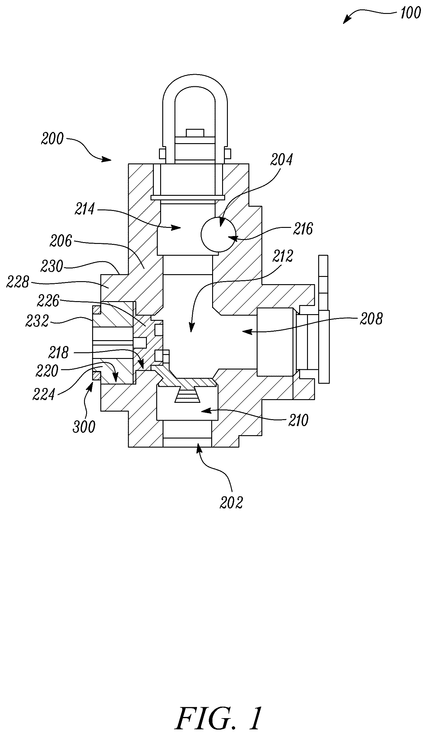 Patent US12480487 — Fluid end of pump — Figure 1