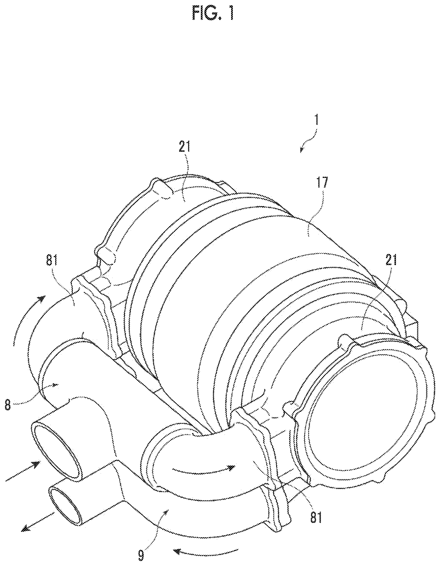 Patent US12480503 — Electric compressor — Figure 1