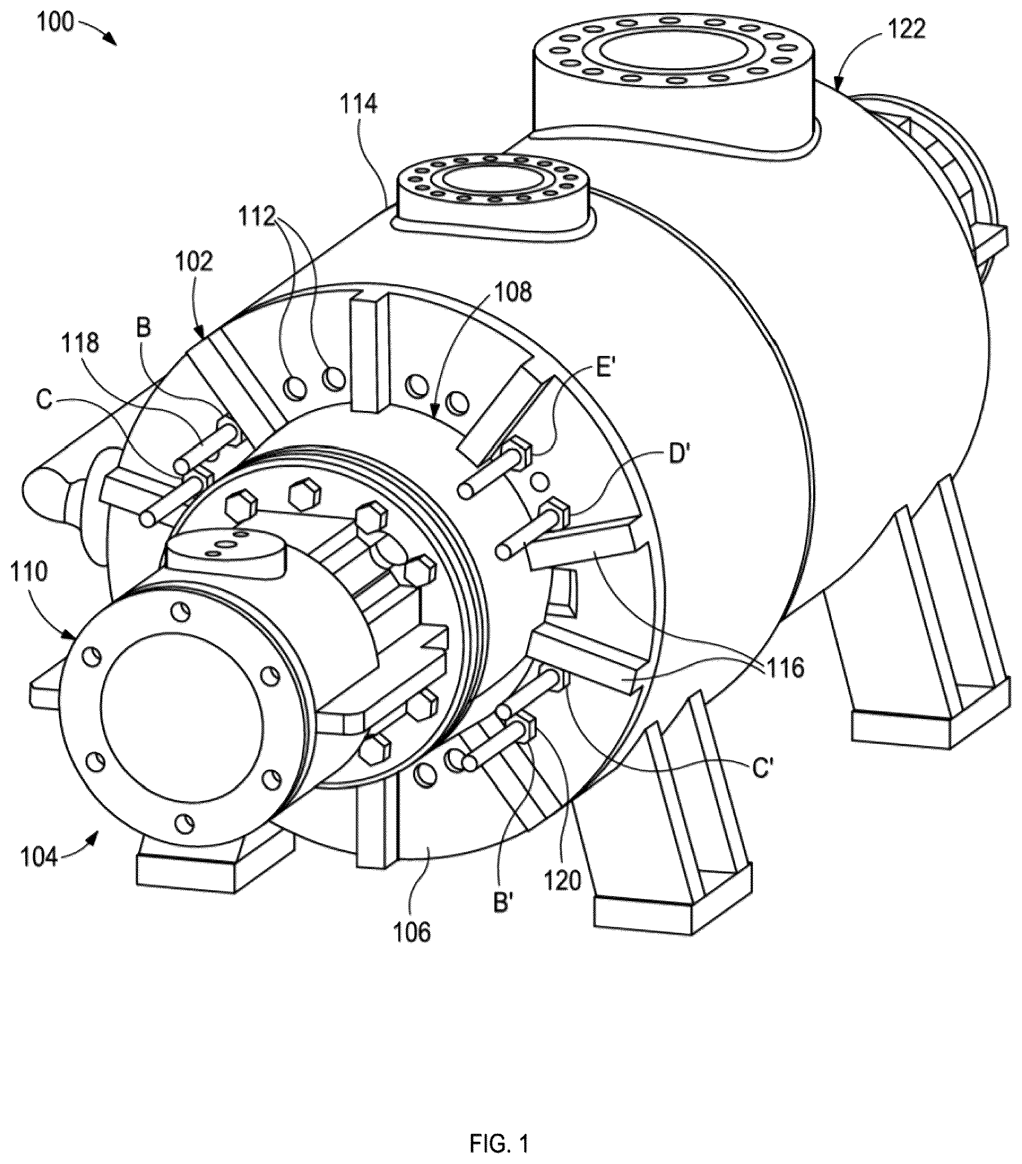 Patent US12480528 — Method and system for heavy-duty pump cartridge removal — Figure 1