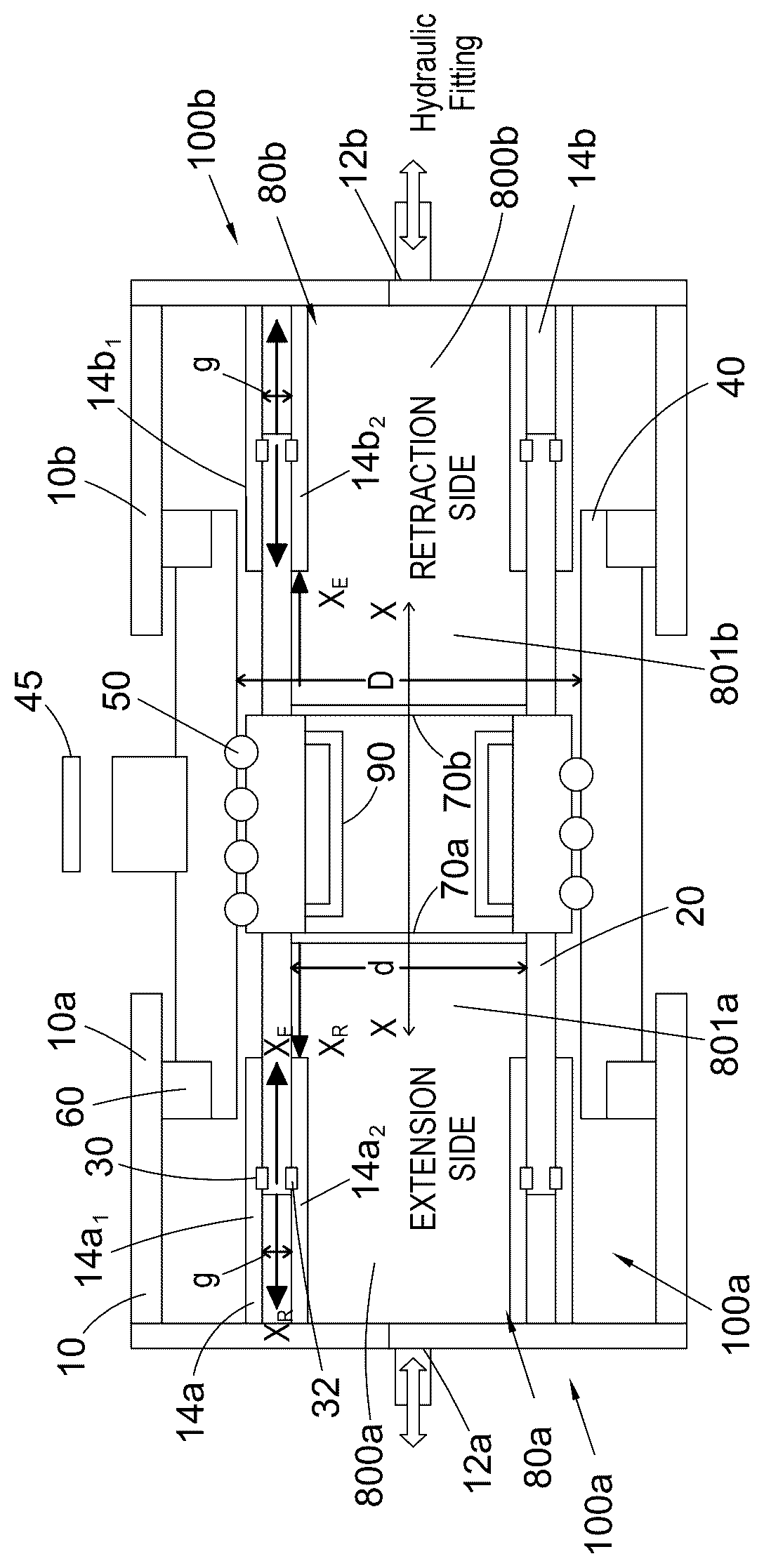 Patent US12480535 — Rotary actuator — Figure 1