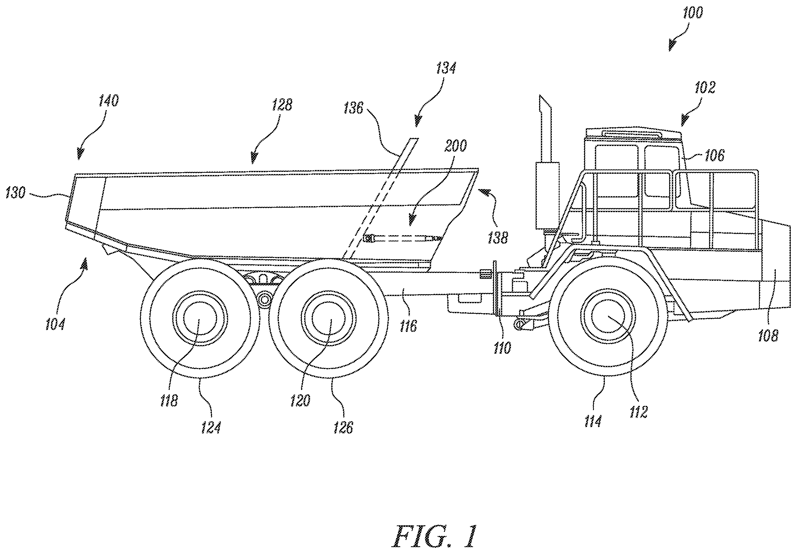 Patent US12480537 Figure 1 – Actuator for machine