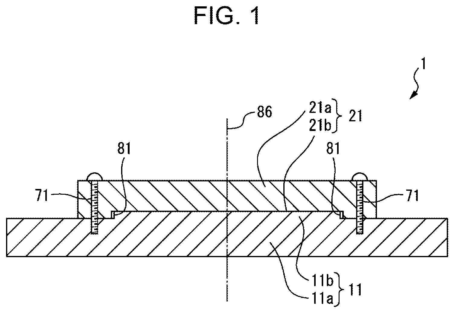Patent US12480540 — Assembly member production method including step for fitting protruding part and recessed part — Figure 1