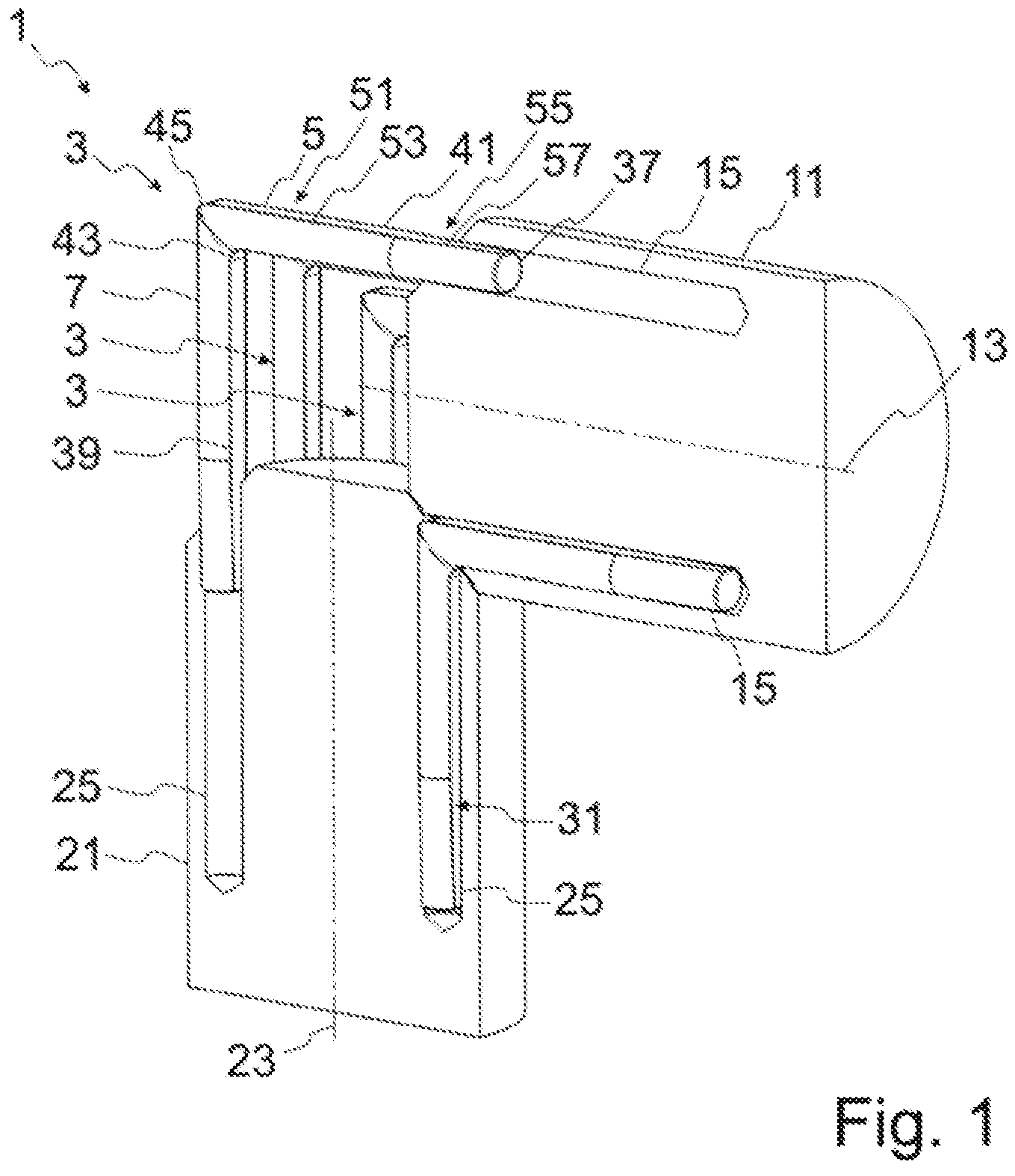 Patent US12480563 — Bolt-type angular gear mechanism — Figure 1