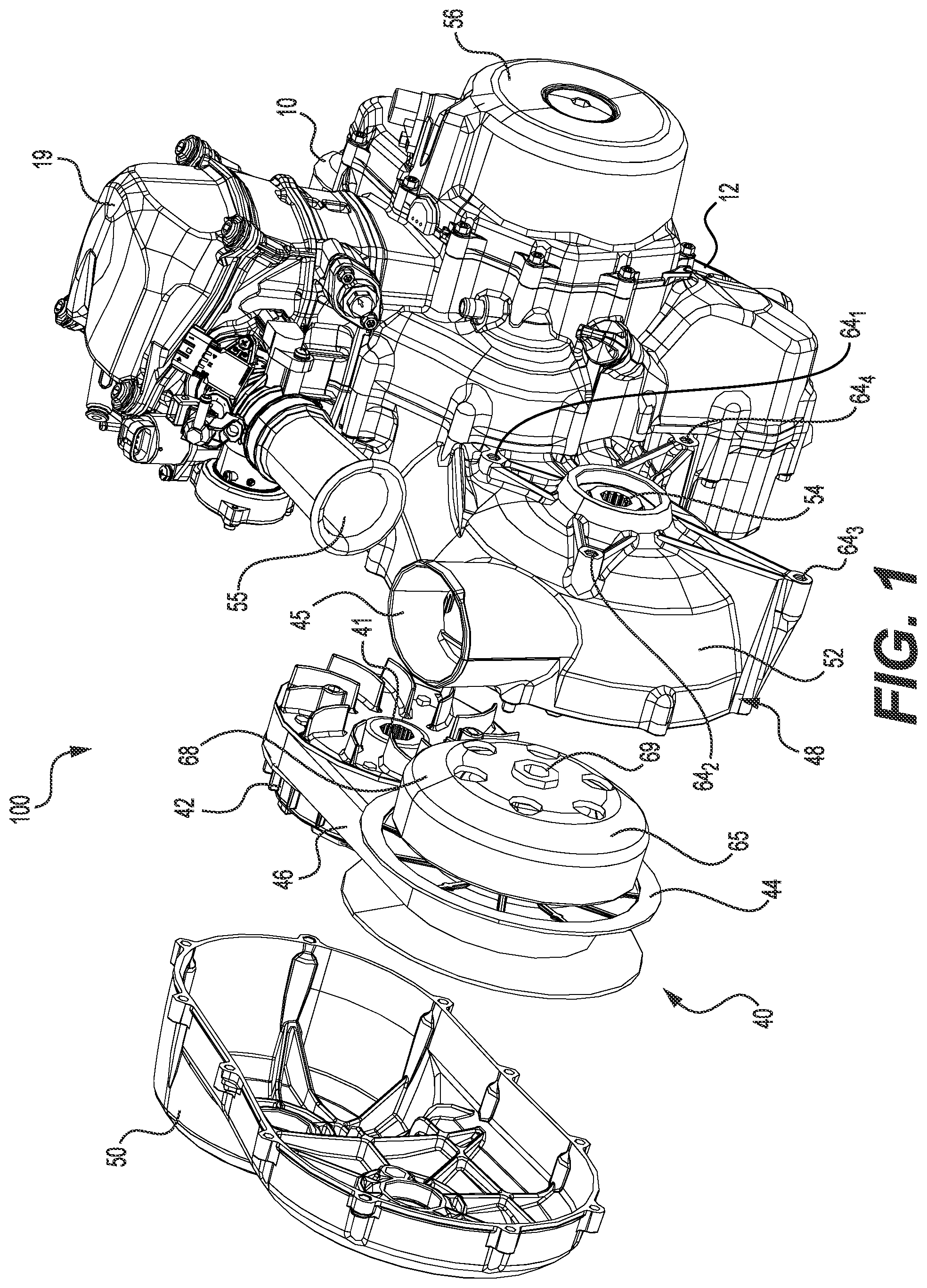 Patent US12480565 — Gear assembly for a vehicle — Figure 1
