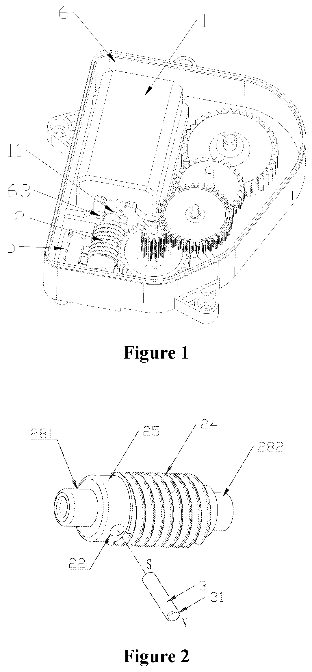 Patent US12480593 — Driving device and valve — Figure 1