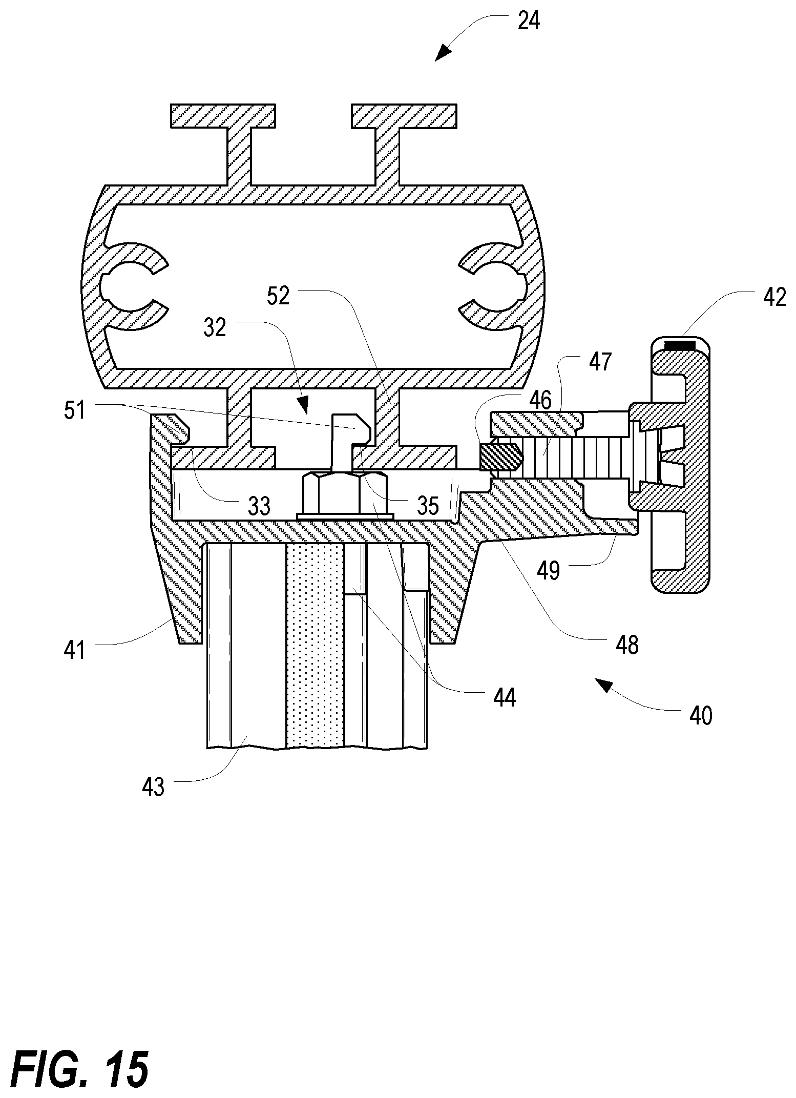 Patent US12480603 Figure 15 – Accessory positioning system for cable manager