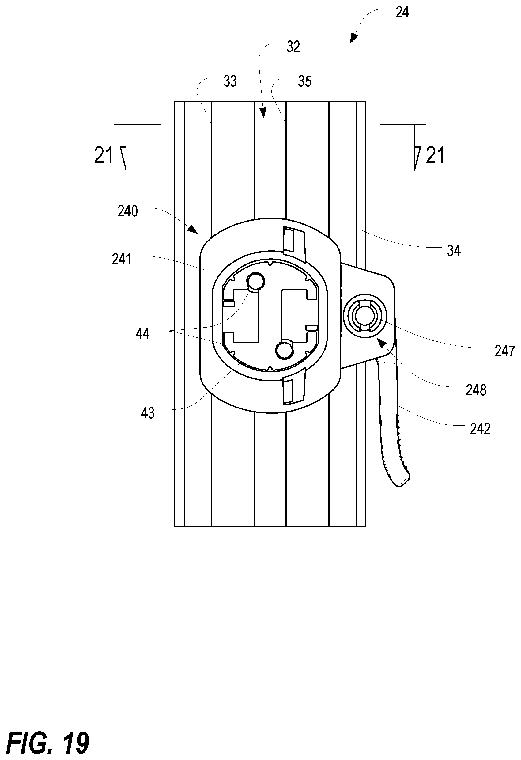 Patent US12480603 Figure 19 – Accessory positioning system for cable manager