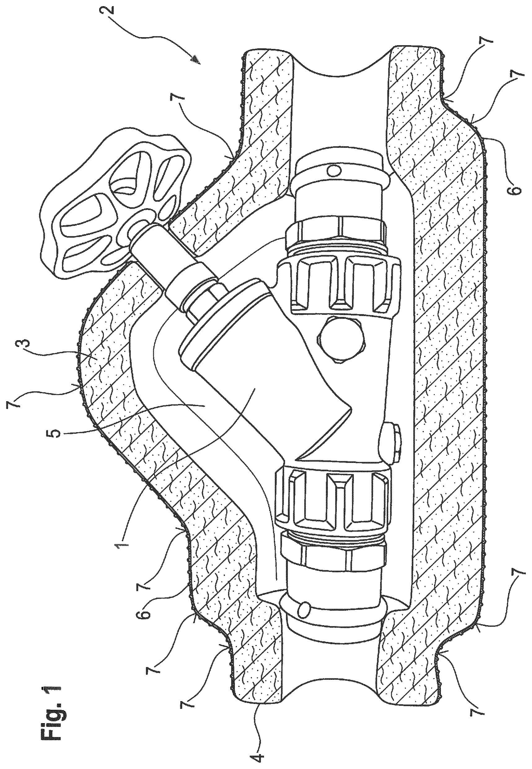 Patent US12480612 Figure 1 – Method of fabricating an insulation element