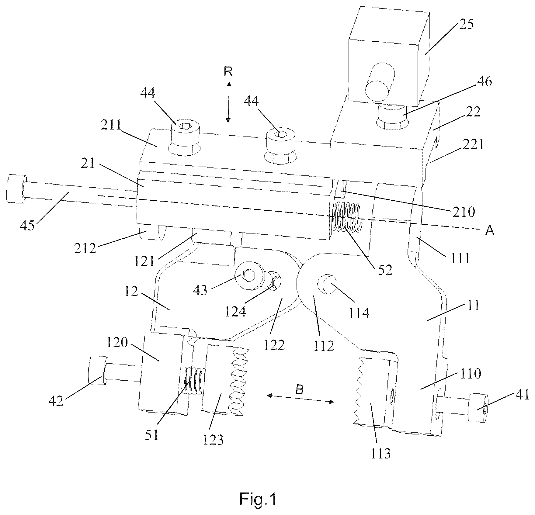 Patent US12480613 — Installation device for sensor — Figure 1