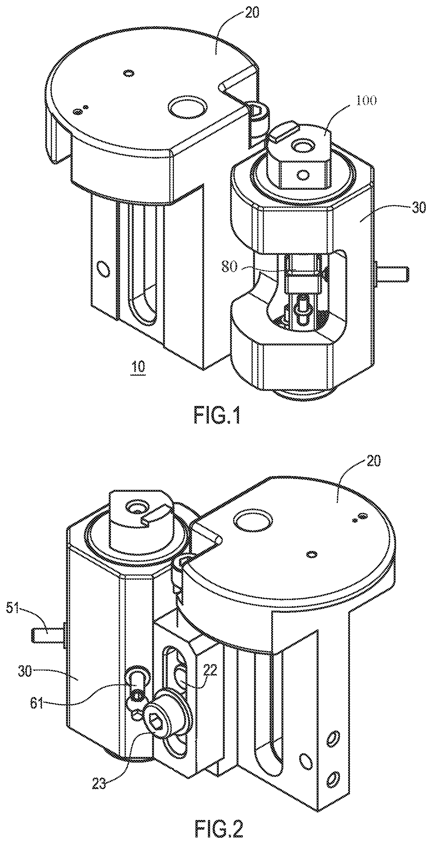 Patent US12480614 — Support unit — Figure 1