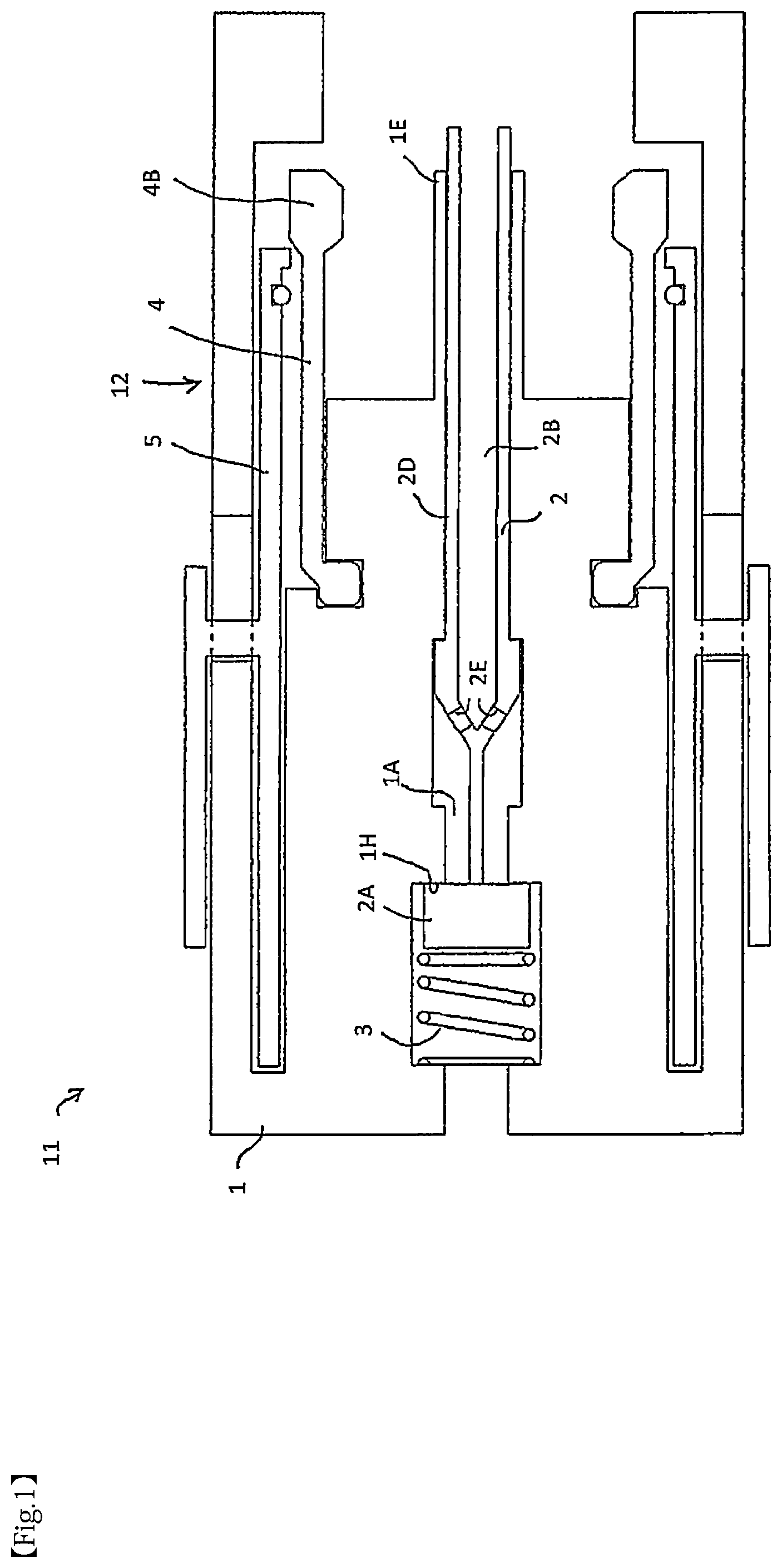 Patent US12480619 — Filling nozzle — Figure 1