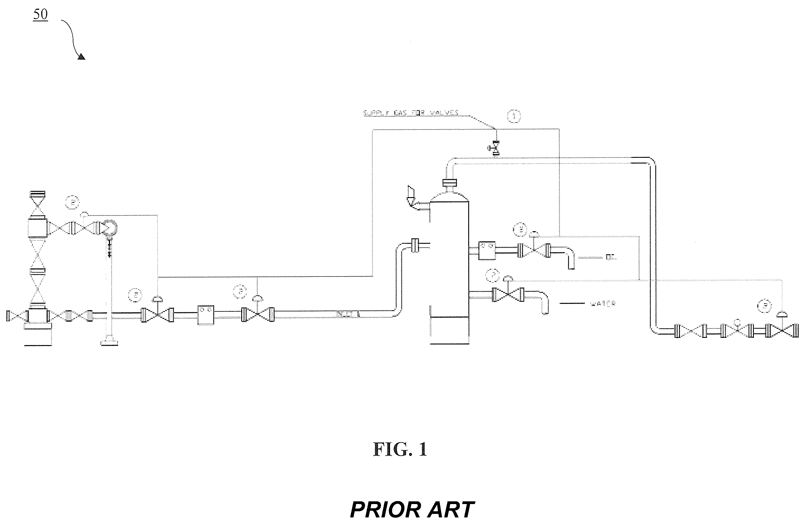 Patent US12480620 — Inert gas backup system for air compressors — Figure 1