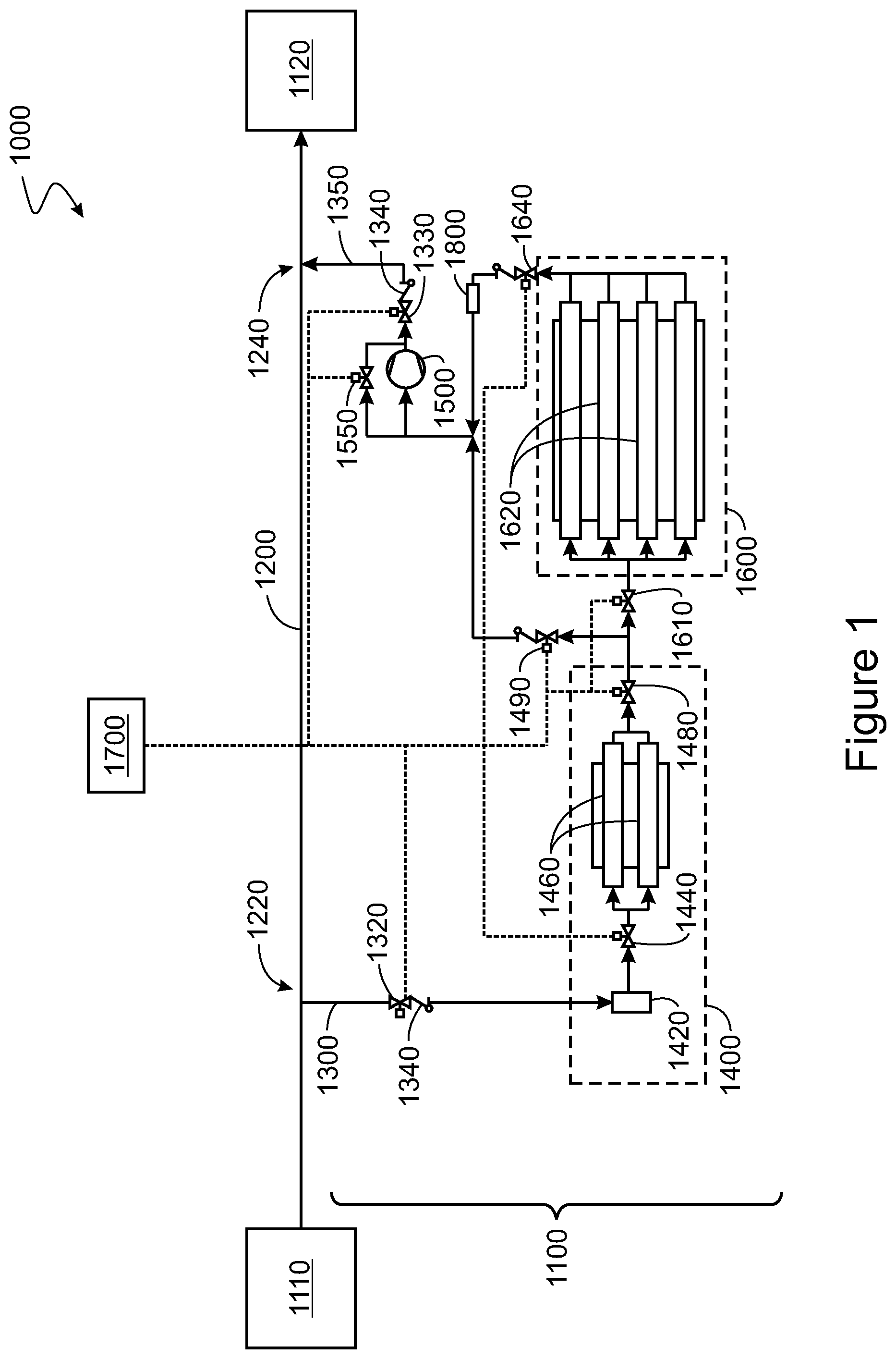 Patent US12480622 — Systems and methods for gas storage — Figure 1