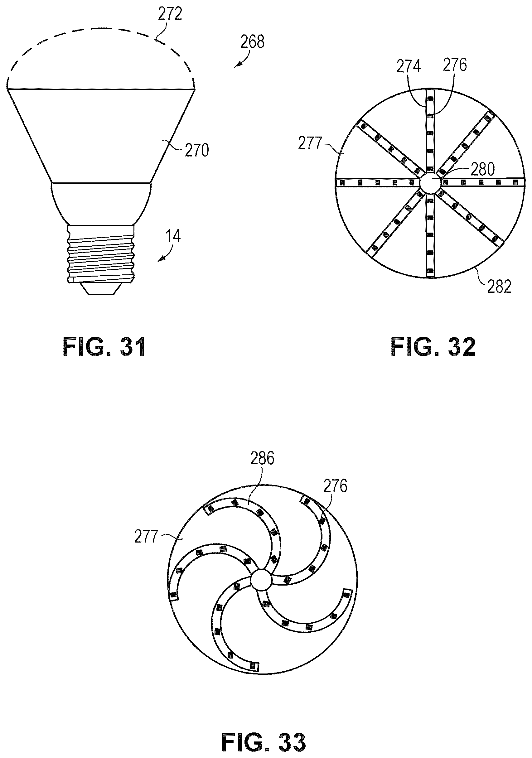 Patent US12480626 Figure 9 – Solid state lamp using light emitting strips