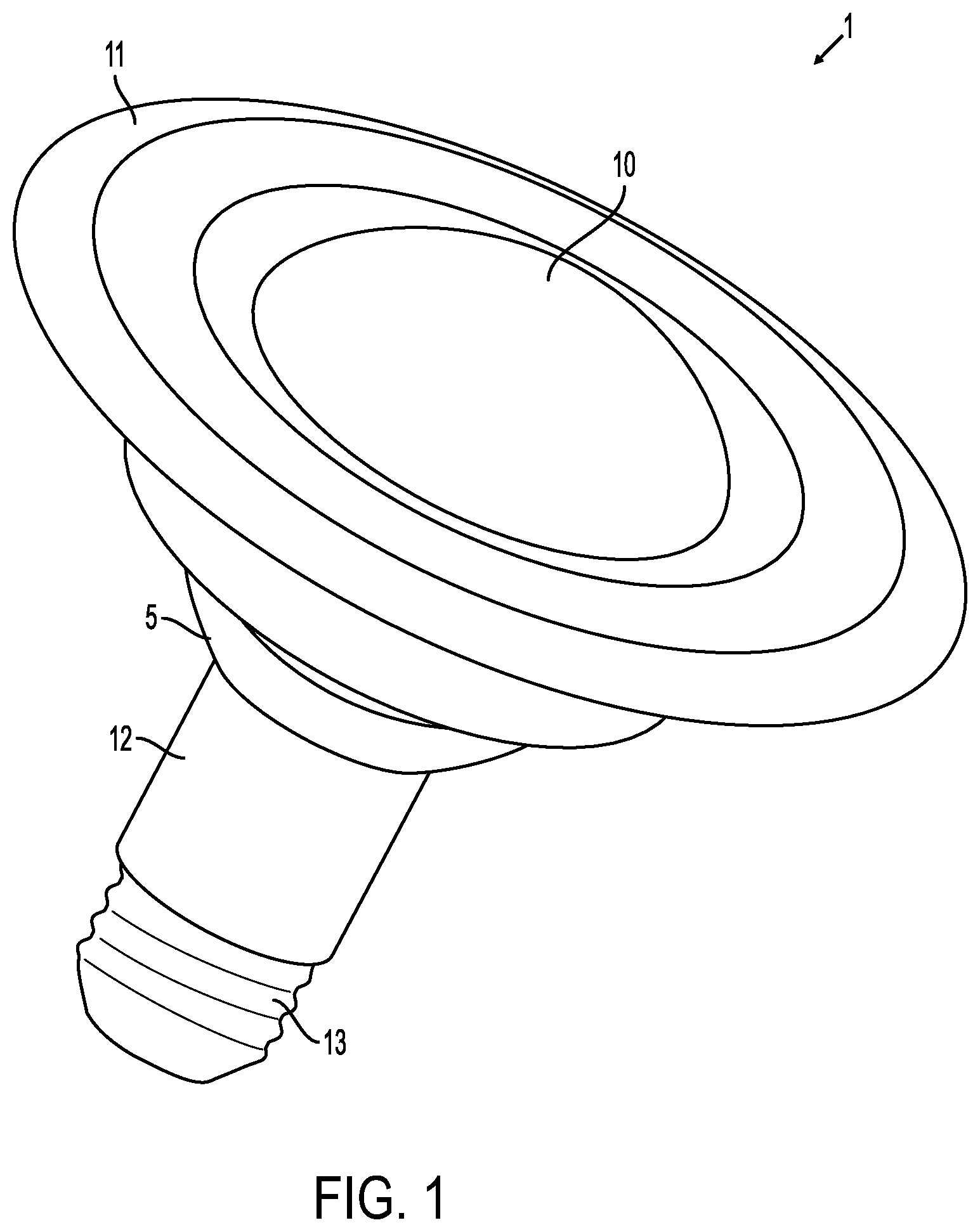 Patent US12480642 — Adjustable recessed light fixture — Figure 1