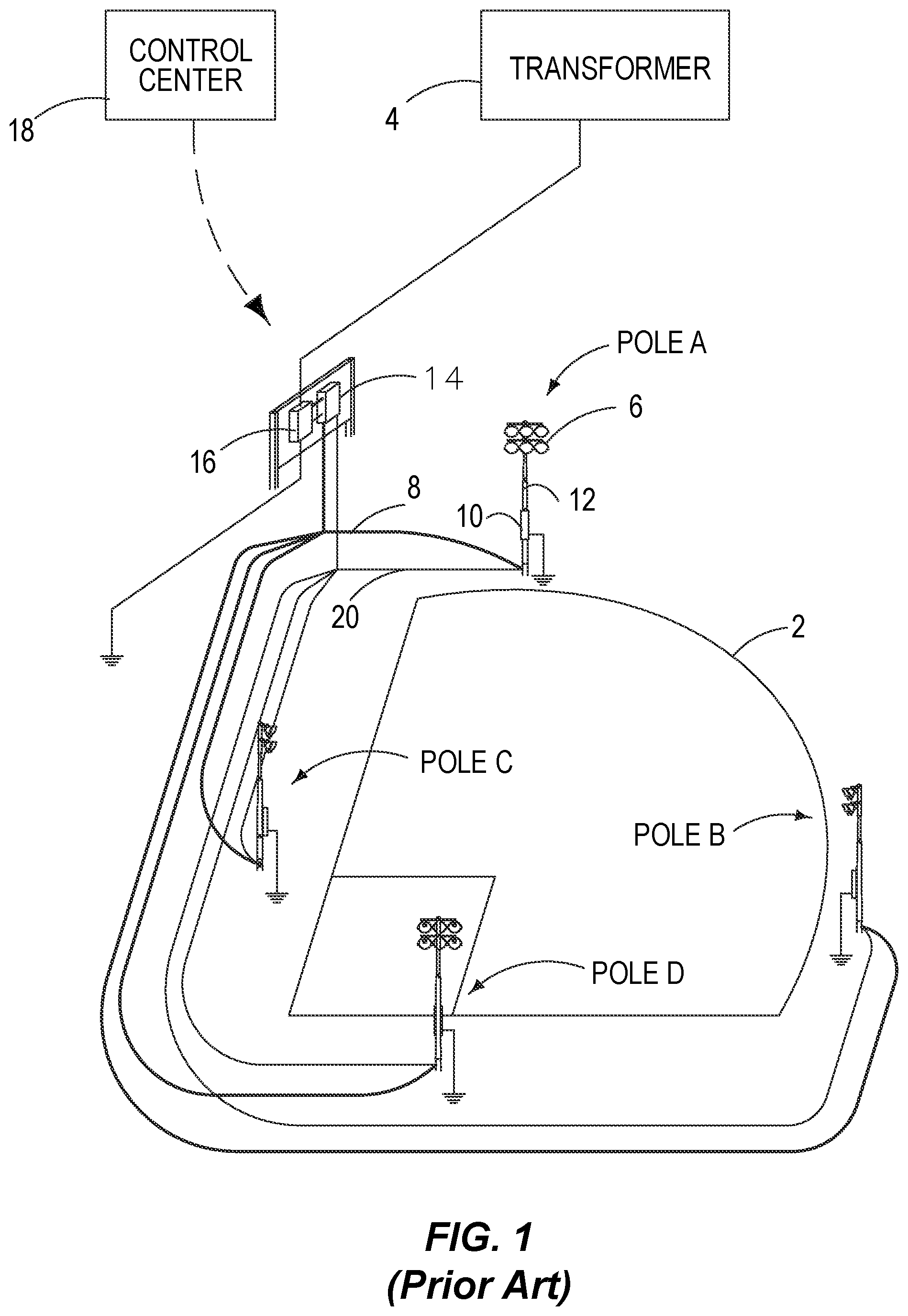 Patent US12480646 Figure 1 – Aiming system for retrofitting a lighting system with LED lights