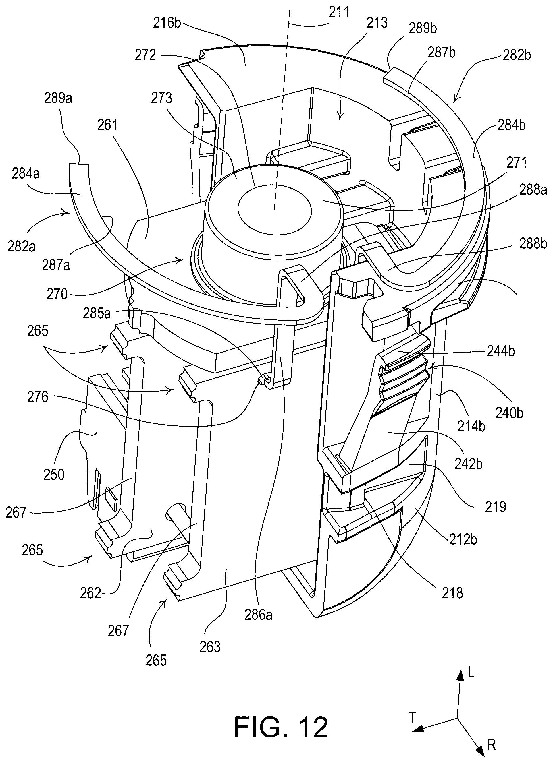 Patent US12480647 Figure 12 – Control module for a lighting fixture