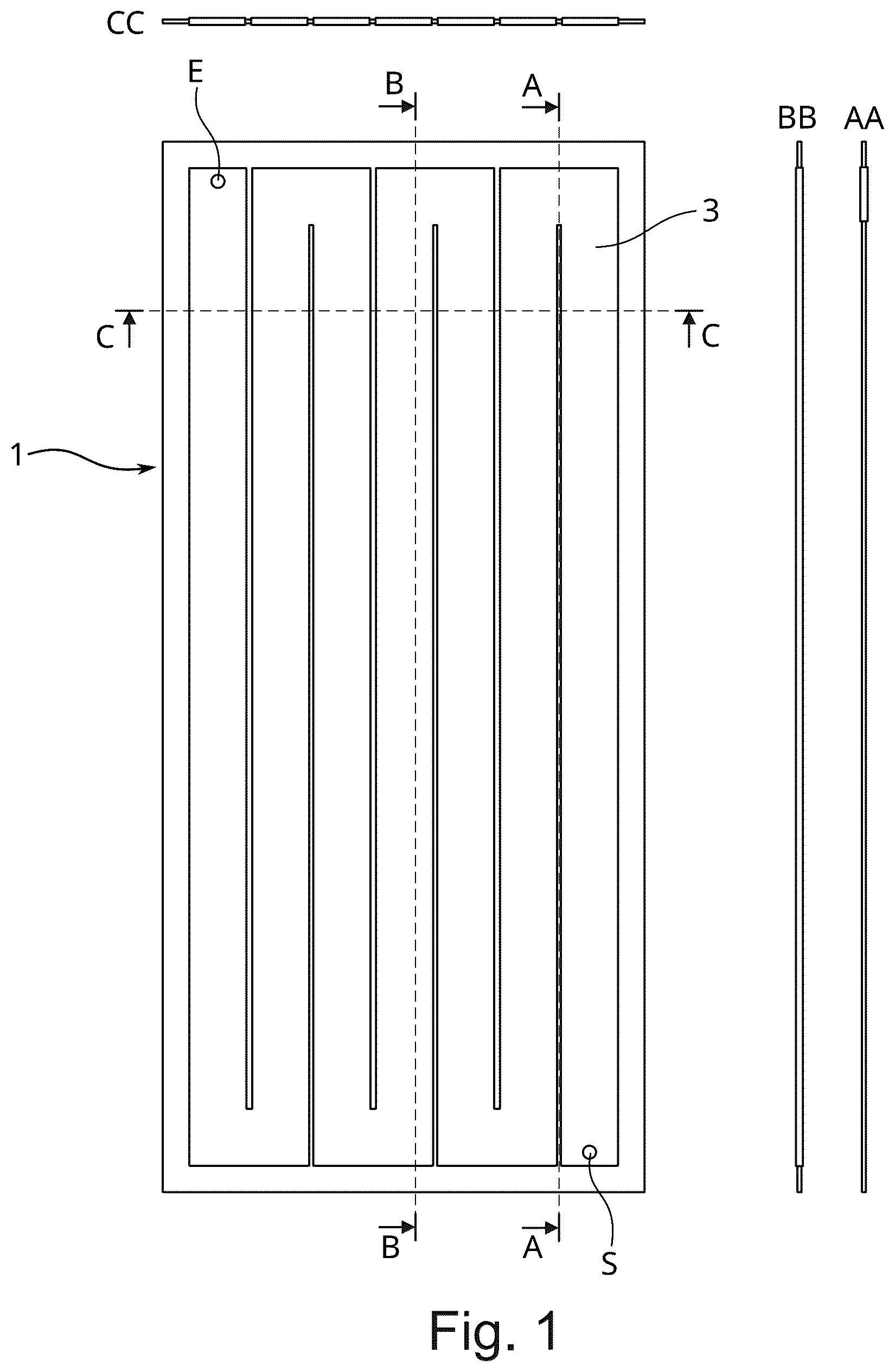 Patent US12480665 — Heating/cooling walls and ceilings — Figure 1