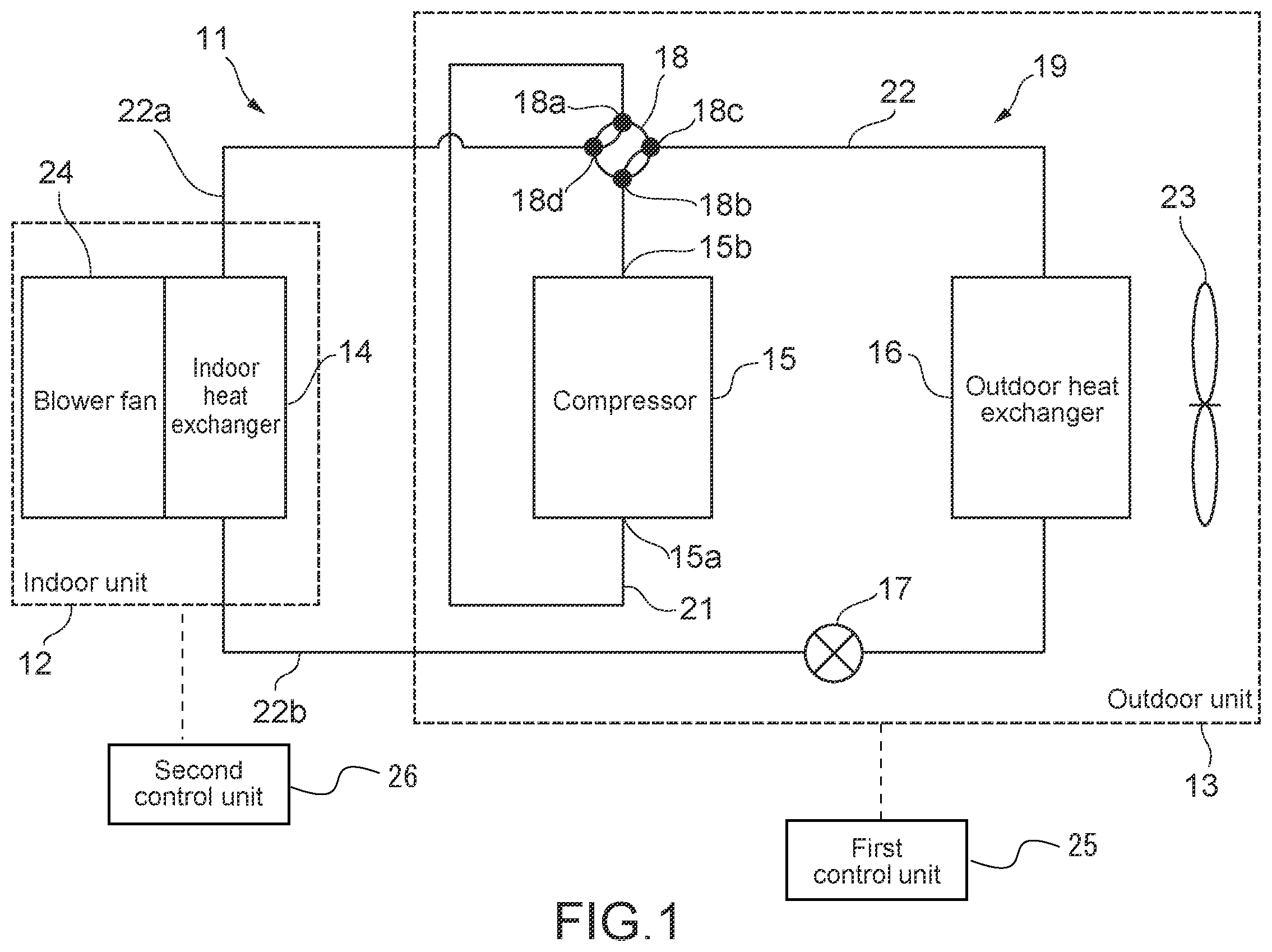 Patent US12480668 — Air conditioner — Figure 1