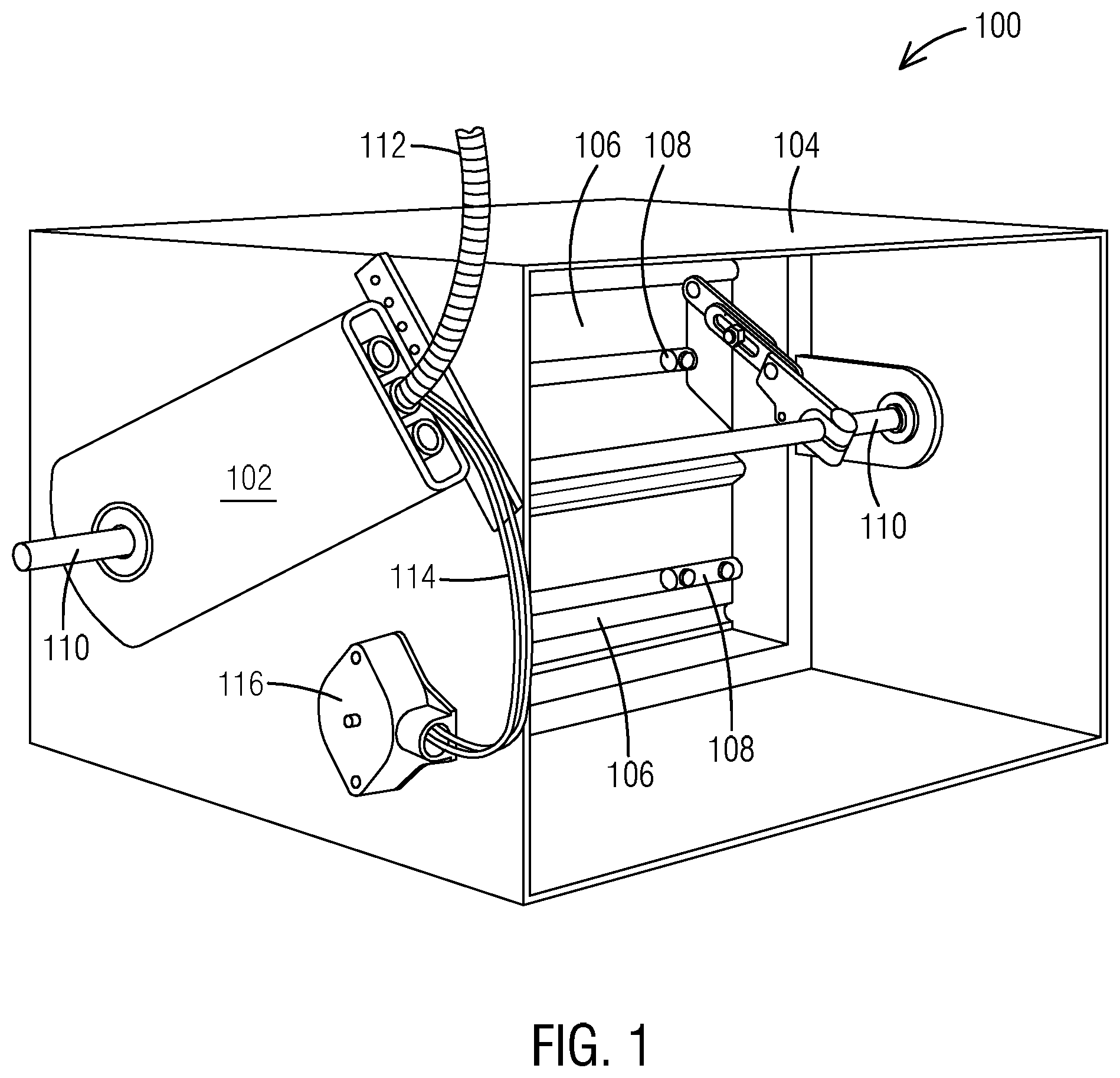 Patent US12480681 — Actuator for a damper and method thereof — Figure 1