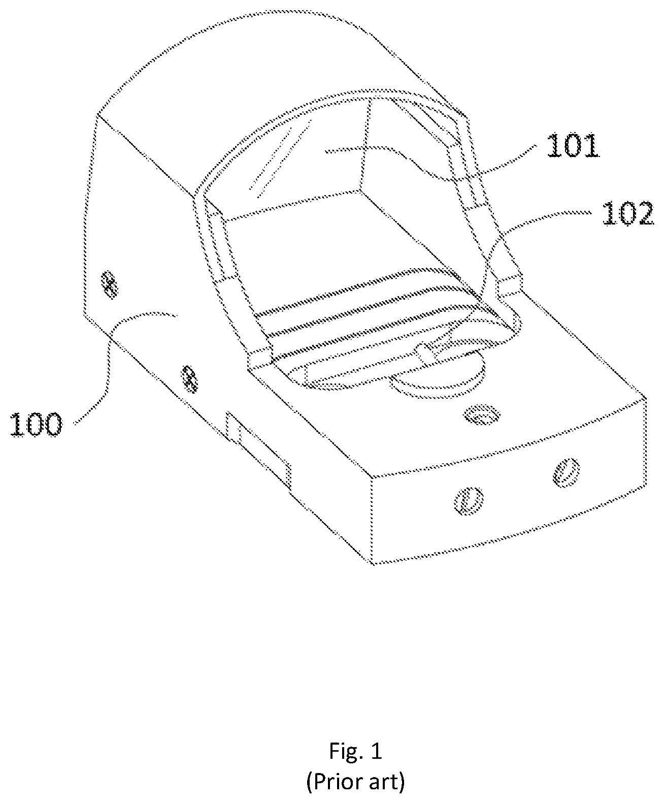 Patent US12480742 Figure 1 – Dual illumination optical sight