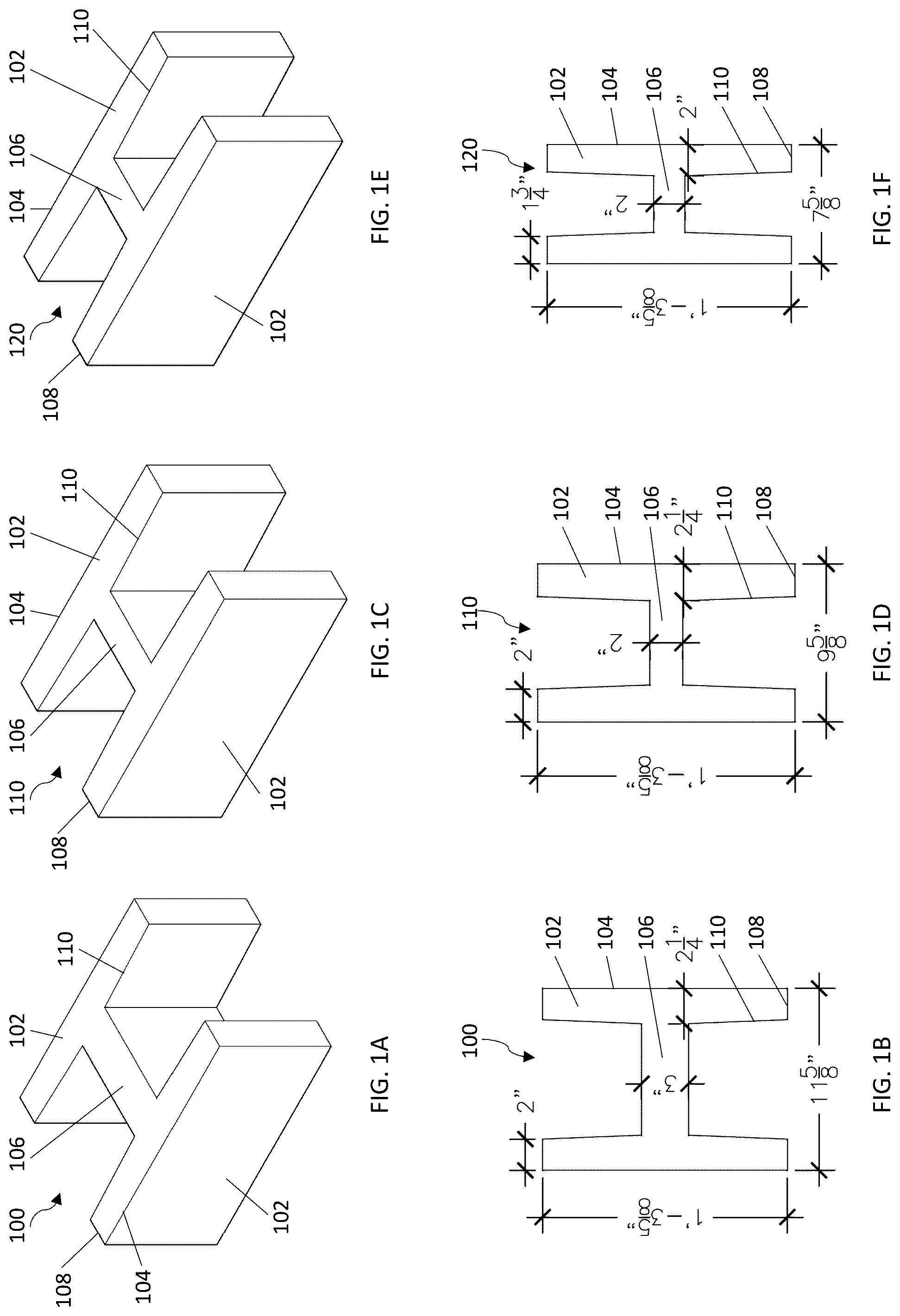 Patent US12480746 — Barrier for absorbing very high power bullets and uses thereof — Figure 1