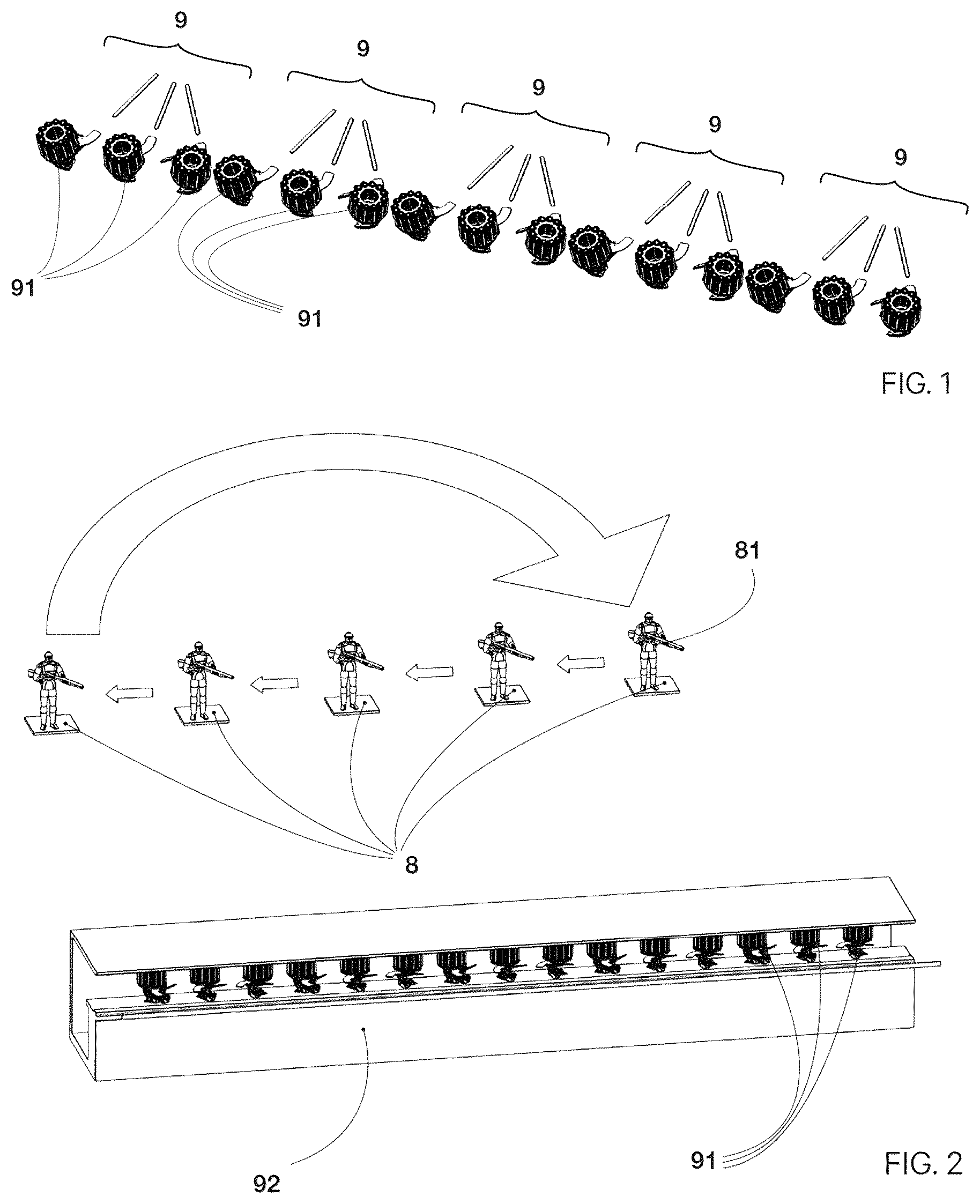 Patent US12480748 — Adjustable launchers — Figure 1
