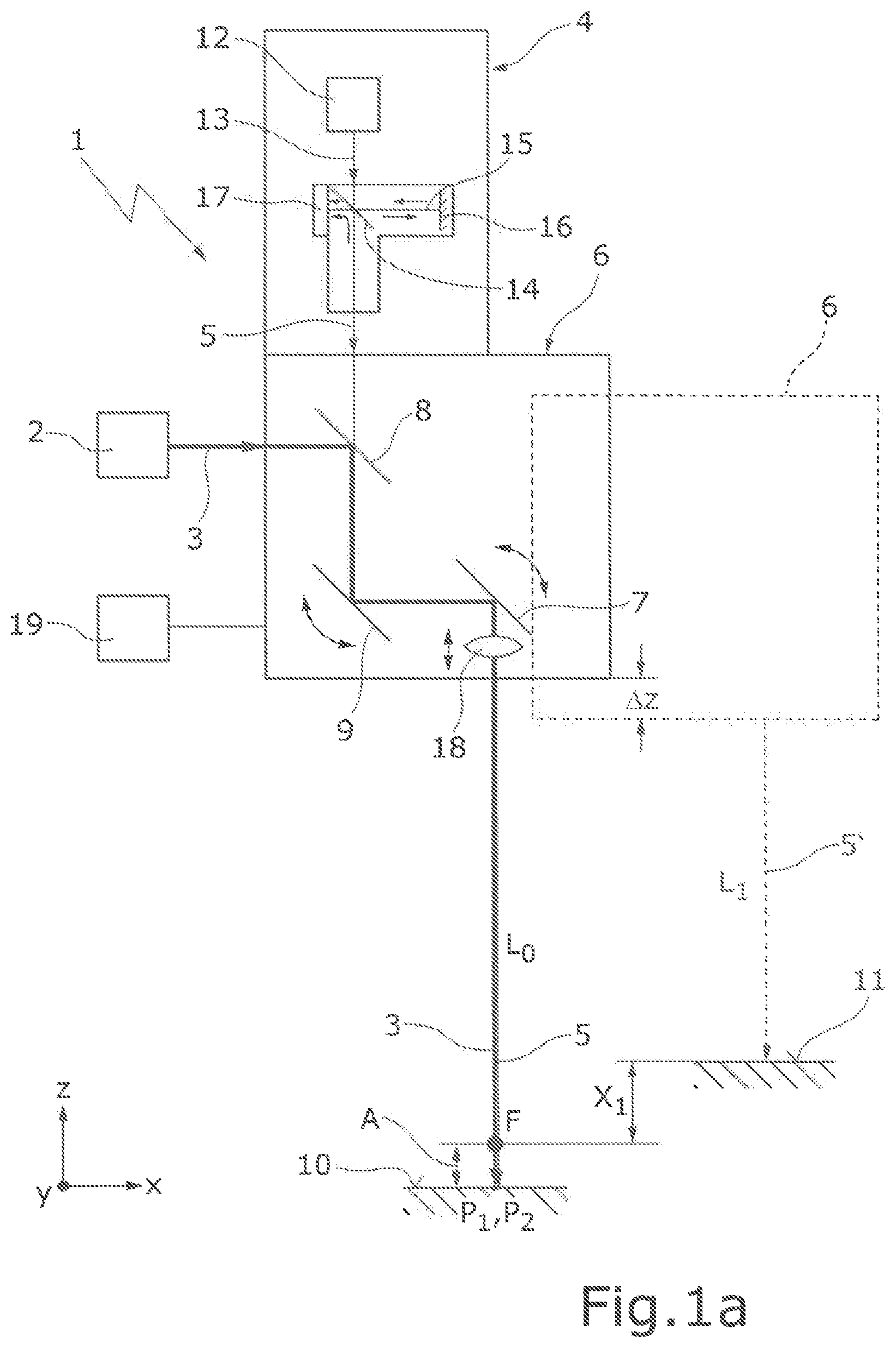 Patent US12480757 — Method for distance measurement by means of OCT and associated computer program product — Figure 1