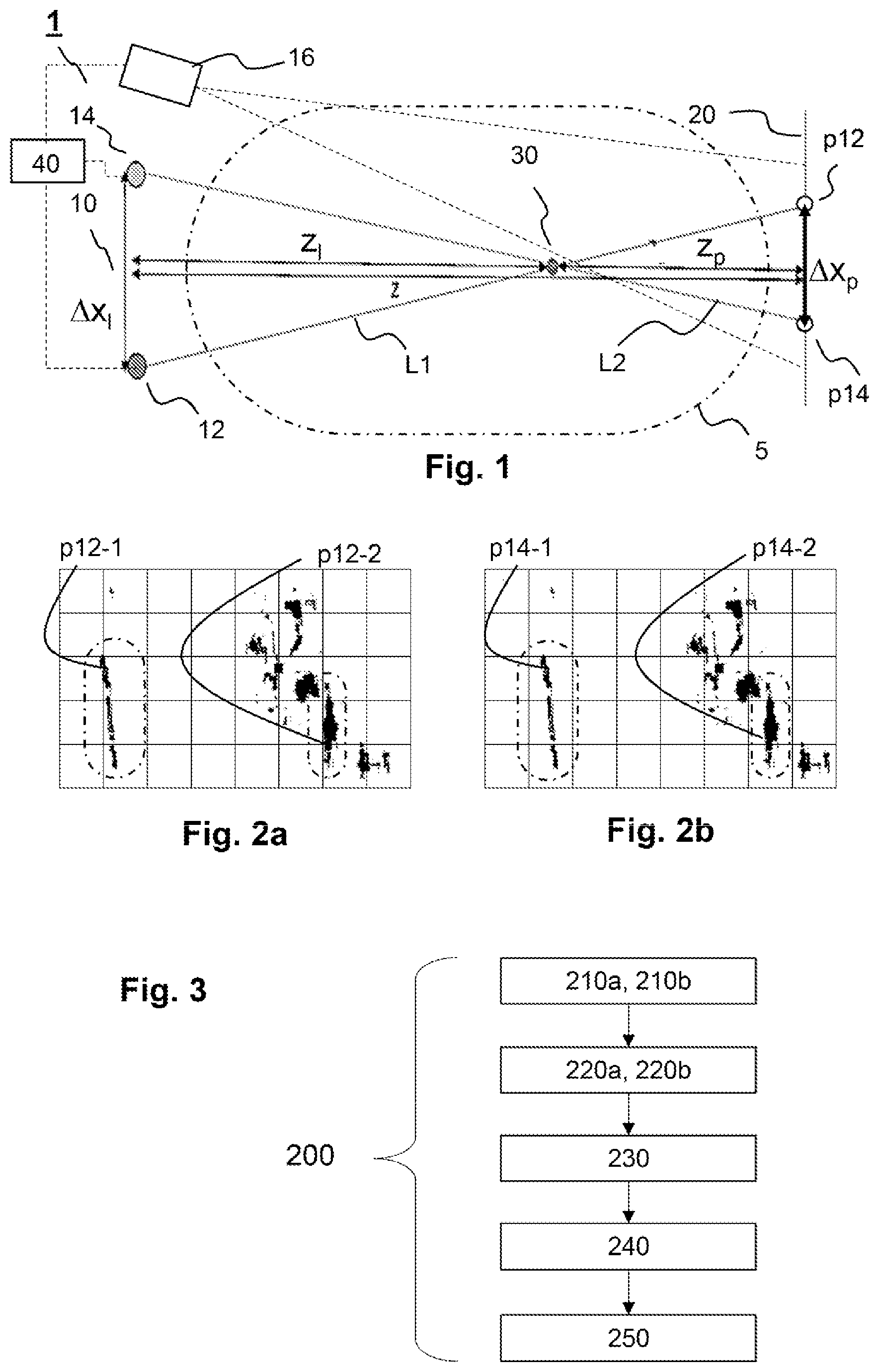 Patent US12480759 Figure 1 – Stereoscopic measuring device for determining position information of an event location in an interstitial space from a reference point and method for determining position information of an event location in an interstitial space
