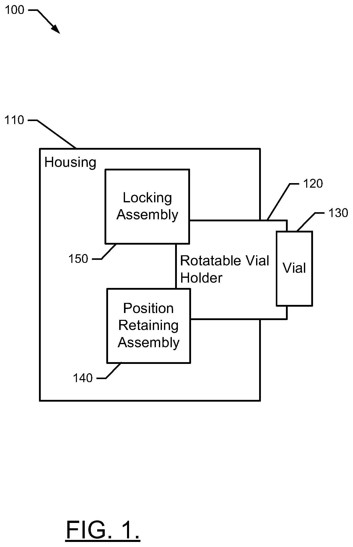 Patent US12480764 — Adjustable angle pocket level — Figure 1